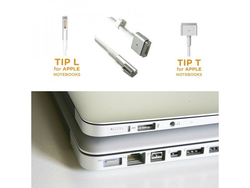 Approx Cargador Especifico Para Apple 45/60/85w Type L Conexion Adicional Usb 5v 2.1a