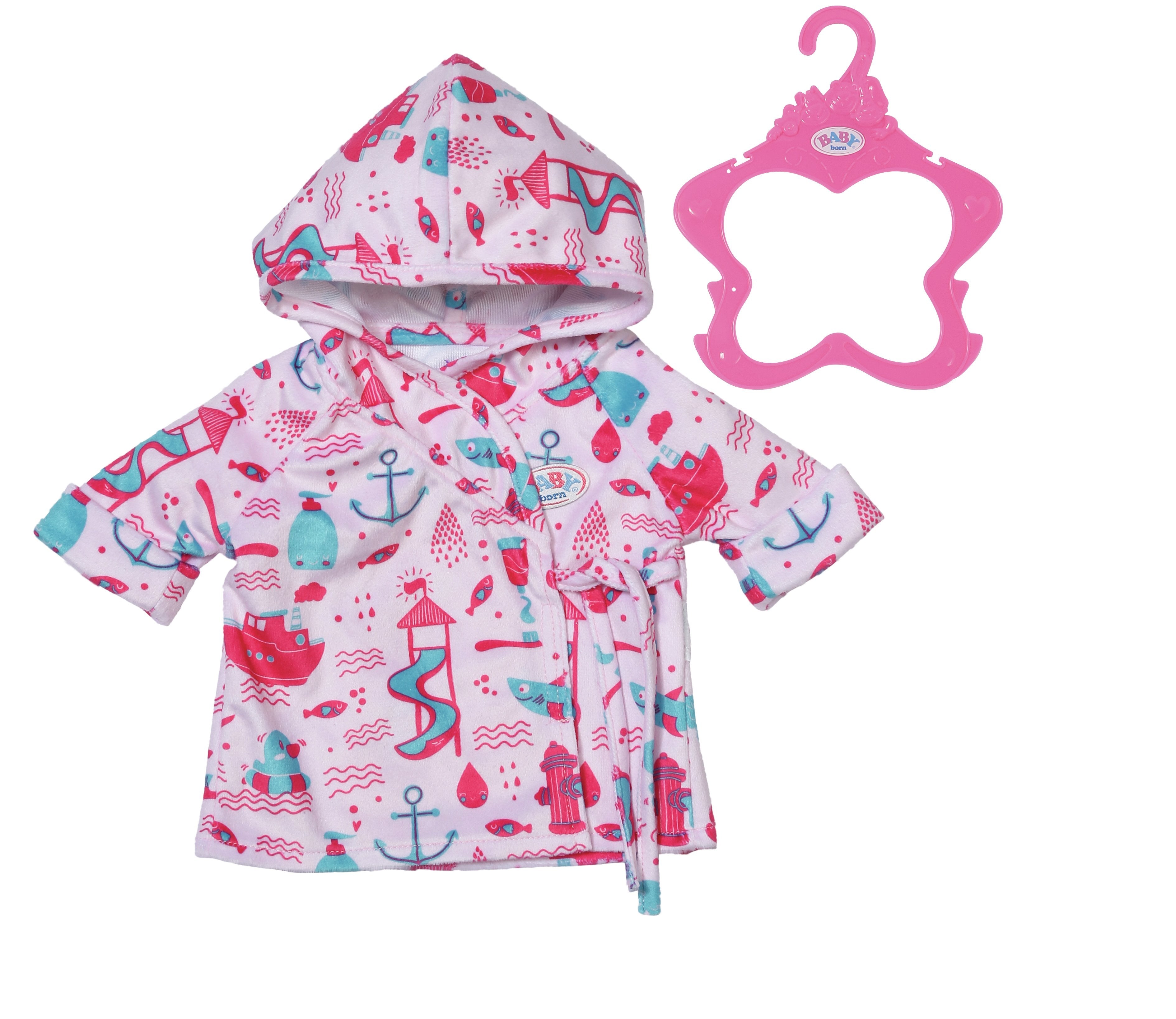 Accesorios Para Muñecas Zapf Creation Baby Bornâ® Albornoz De Baño 43cm