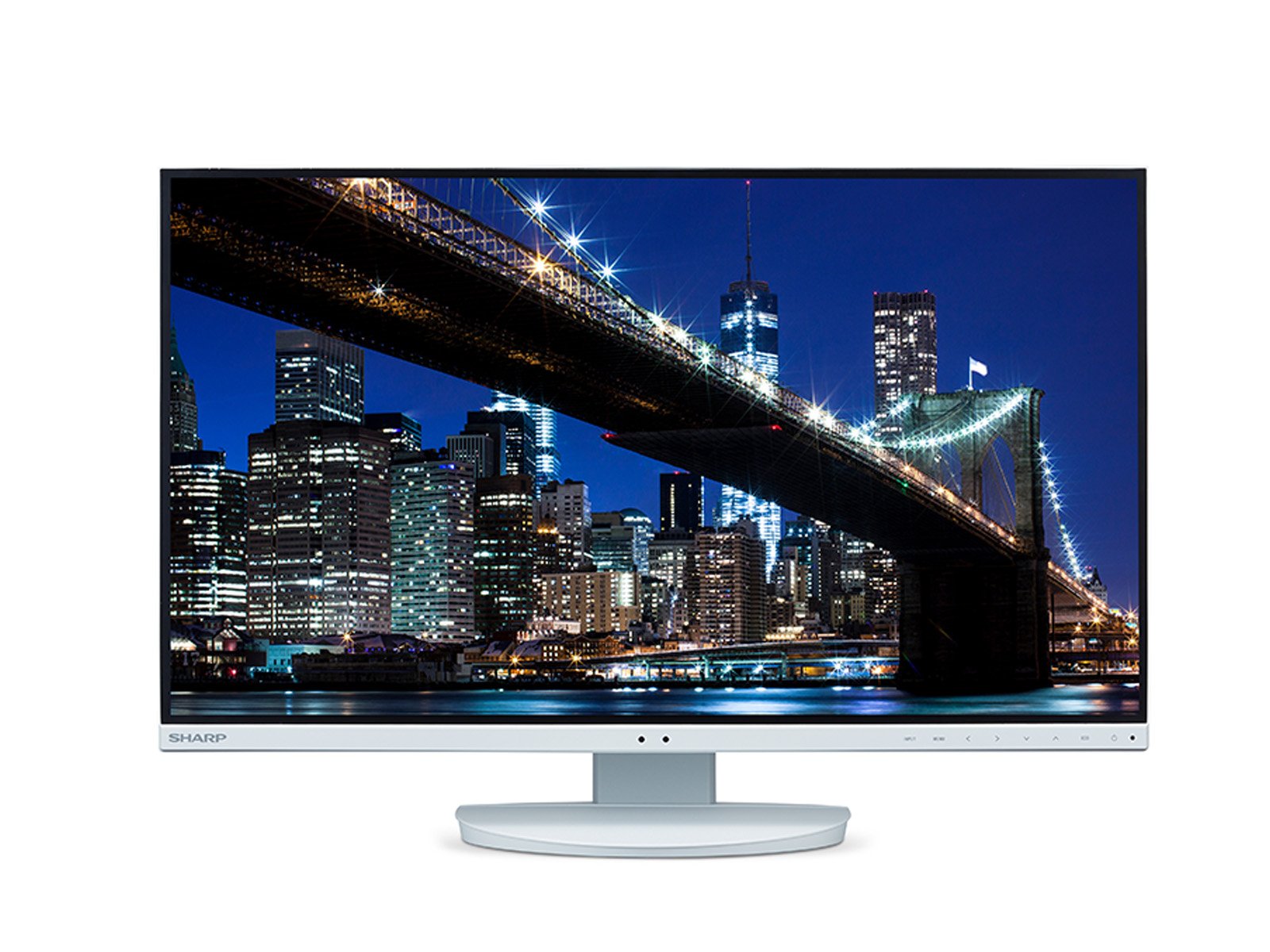 Monitor Sharp Multisync Ea272q  27" 2560 X 1440 Pixeles 4k Ultra Hd Lcd Blanco