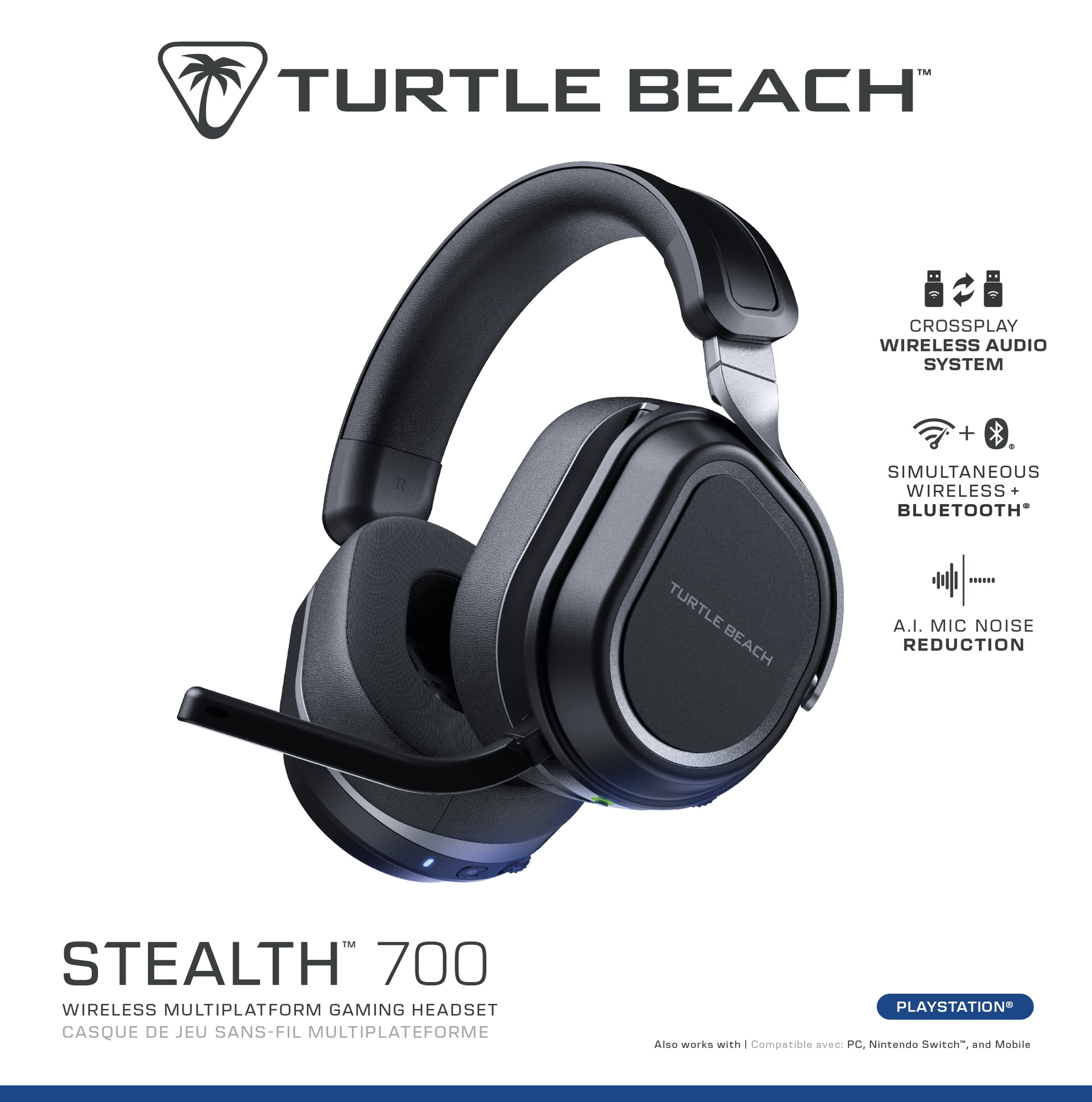EAN 0731855031009 - Turtle Beach Stealth 700 Auriculares Alámbrico Diadema Juego Bluetooth Negro imagen 11