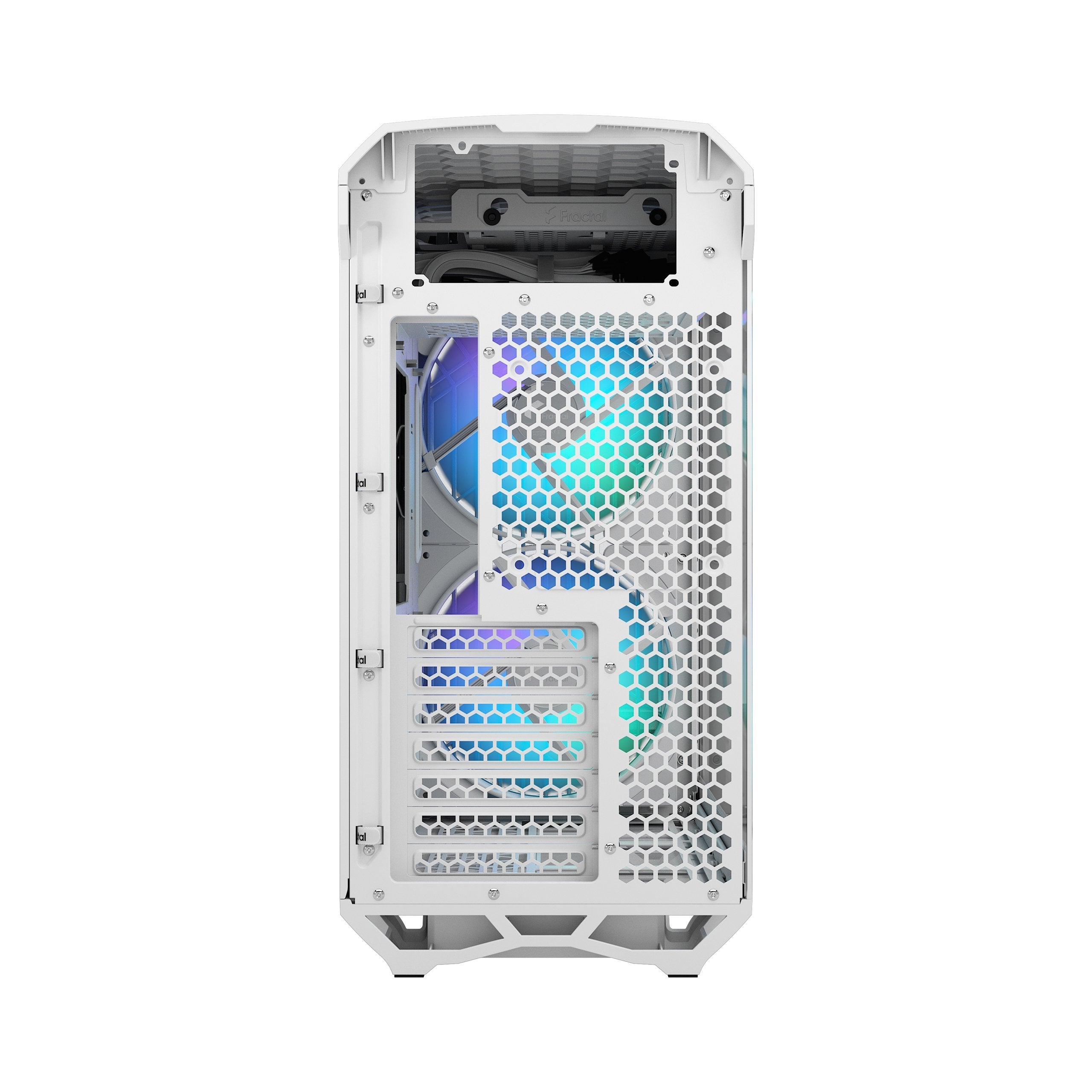 Caja Pc Fractal Design Compact Rgb White Tg Clear, Tower-Gehäuse Fd-C-Tor1c-05