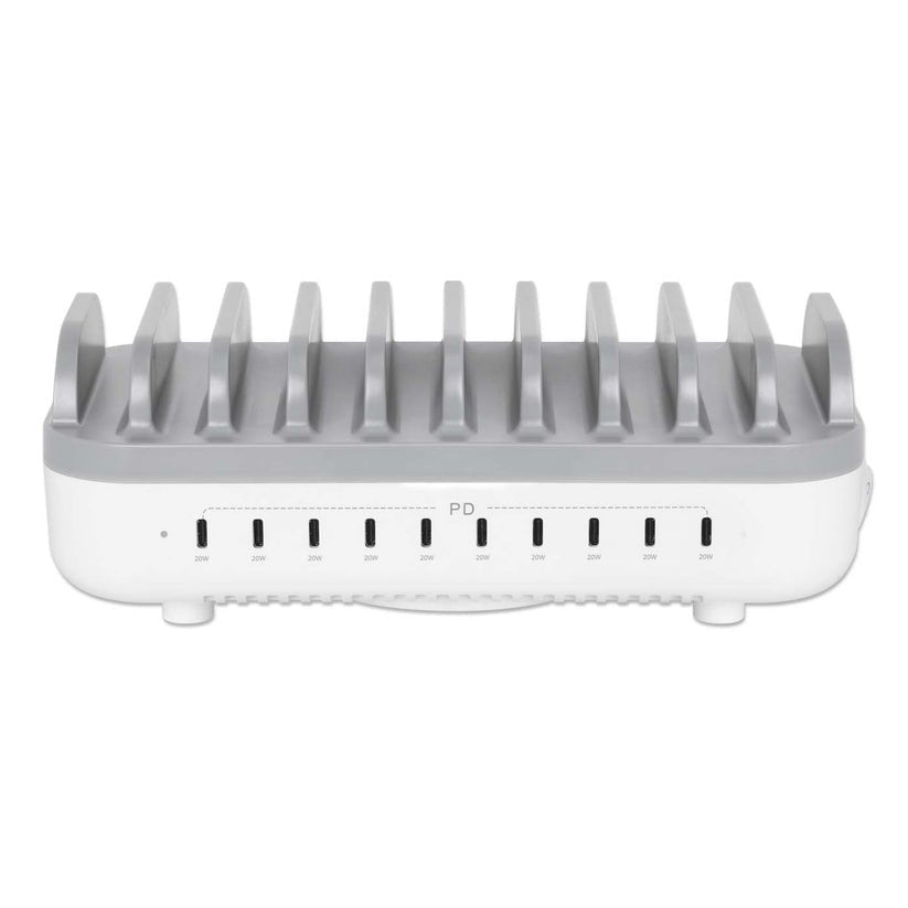 EAN 766623102766 - Manhattan 102766 organizador para estación de carga Blanco, Gris imagen 5