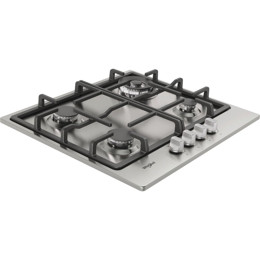 EAN 8003437641565 - Whirlpool TGML 661 IX R Acero inoxidable Integrado 58 cm Encimera de gas 4 zona(s) imagen 3
