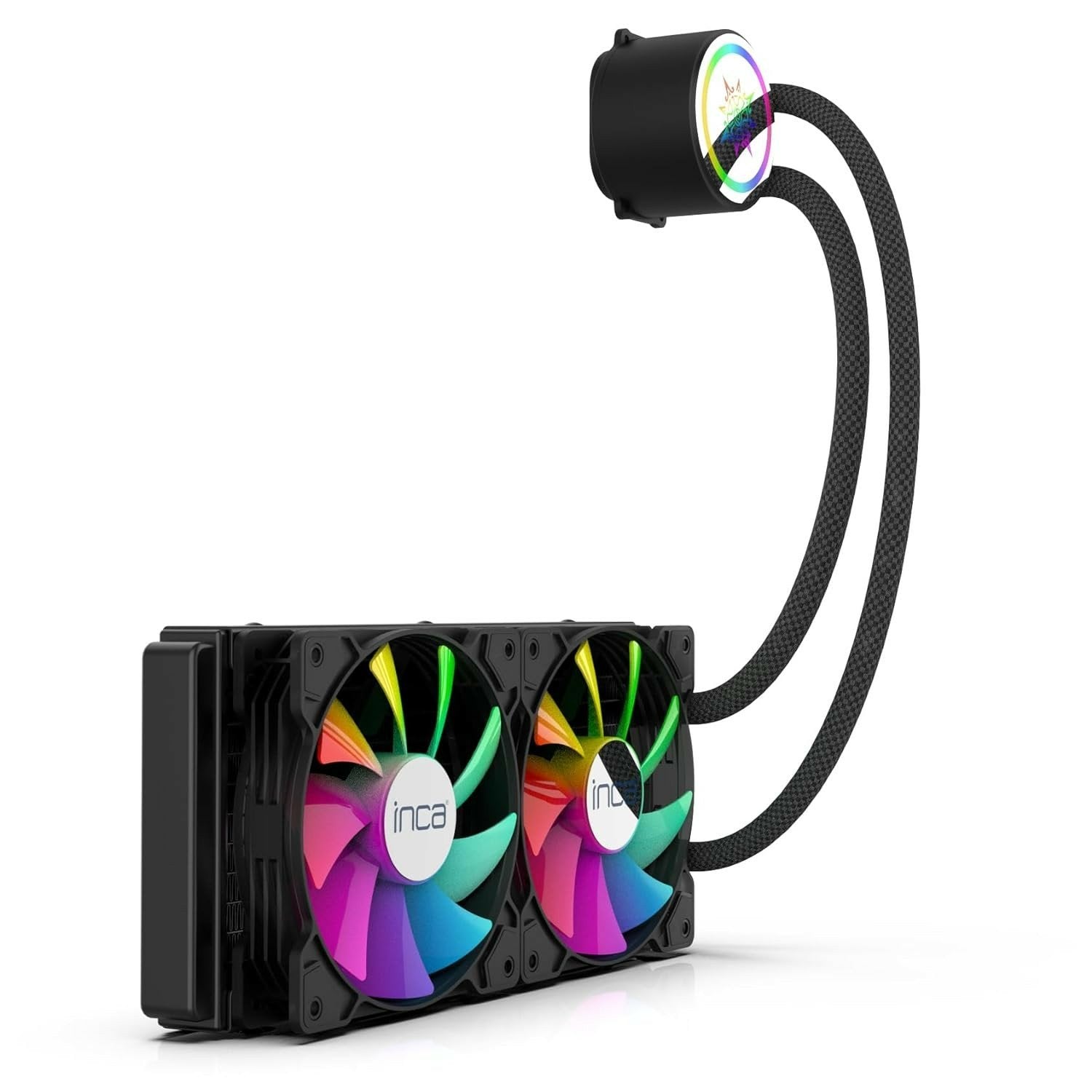 Inca Iss-02xn  Kit De Refrigeración Líquida 12 Cm Negro