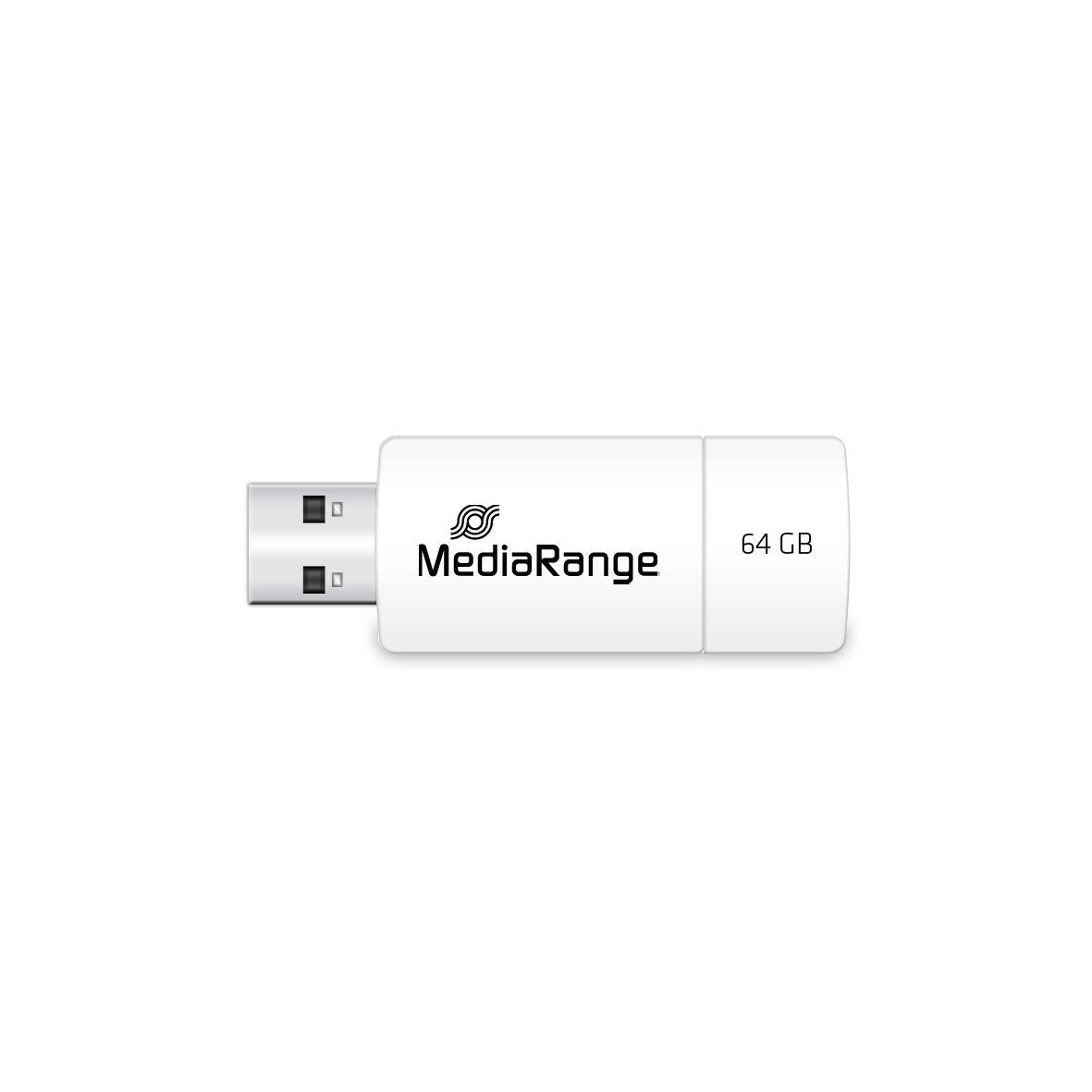 Memoria Usb Mediarange 64gb Usb 2.0 Color Edt. Azul Claro