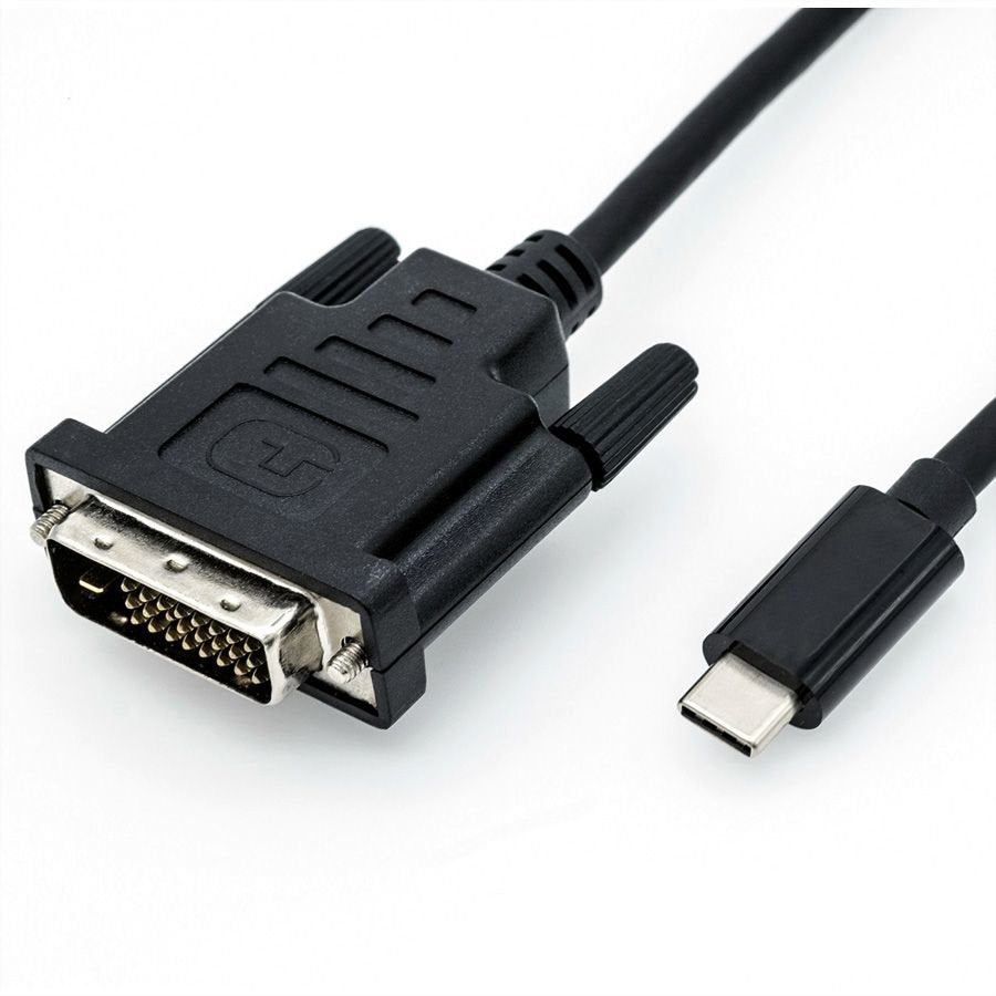 Roline Usb Typ C - Dvi Adaptercable, St St, 1 M