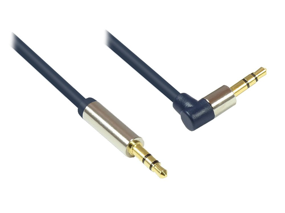 Cable Good Connections Audio 3-Pol. 3.5mm-St.-St. Gew. 1m