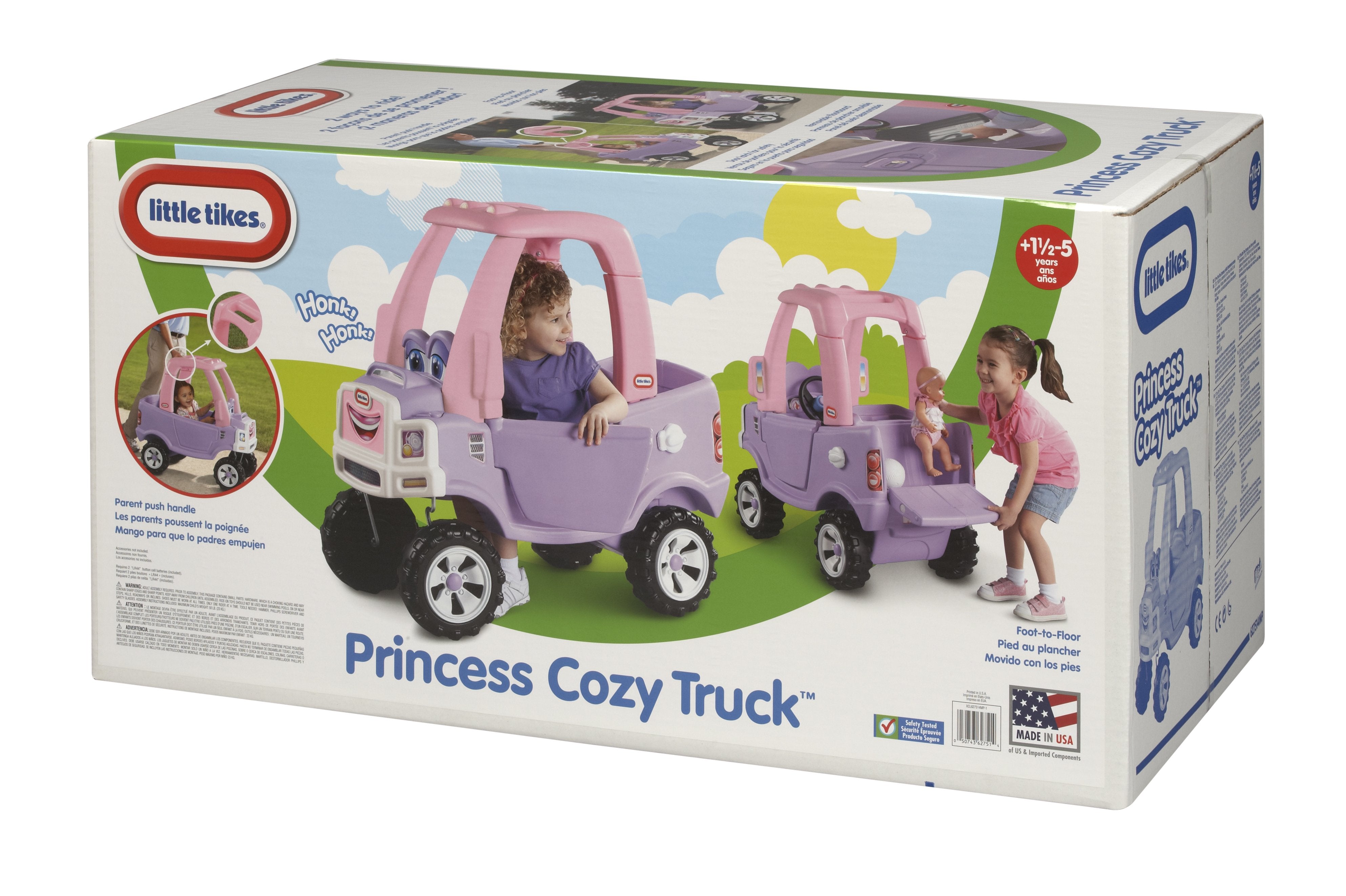 EAN 0050743627514 - Little Tikes Cozy Truck Princess Correpasillos con forma de coche imagen 15