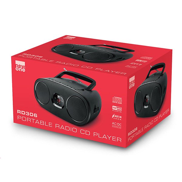 Radio  New-One Rd306 Portable Lecteur Cd