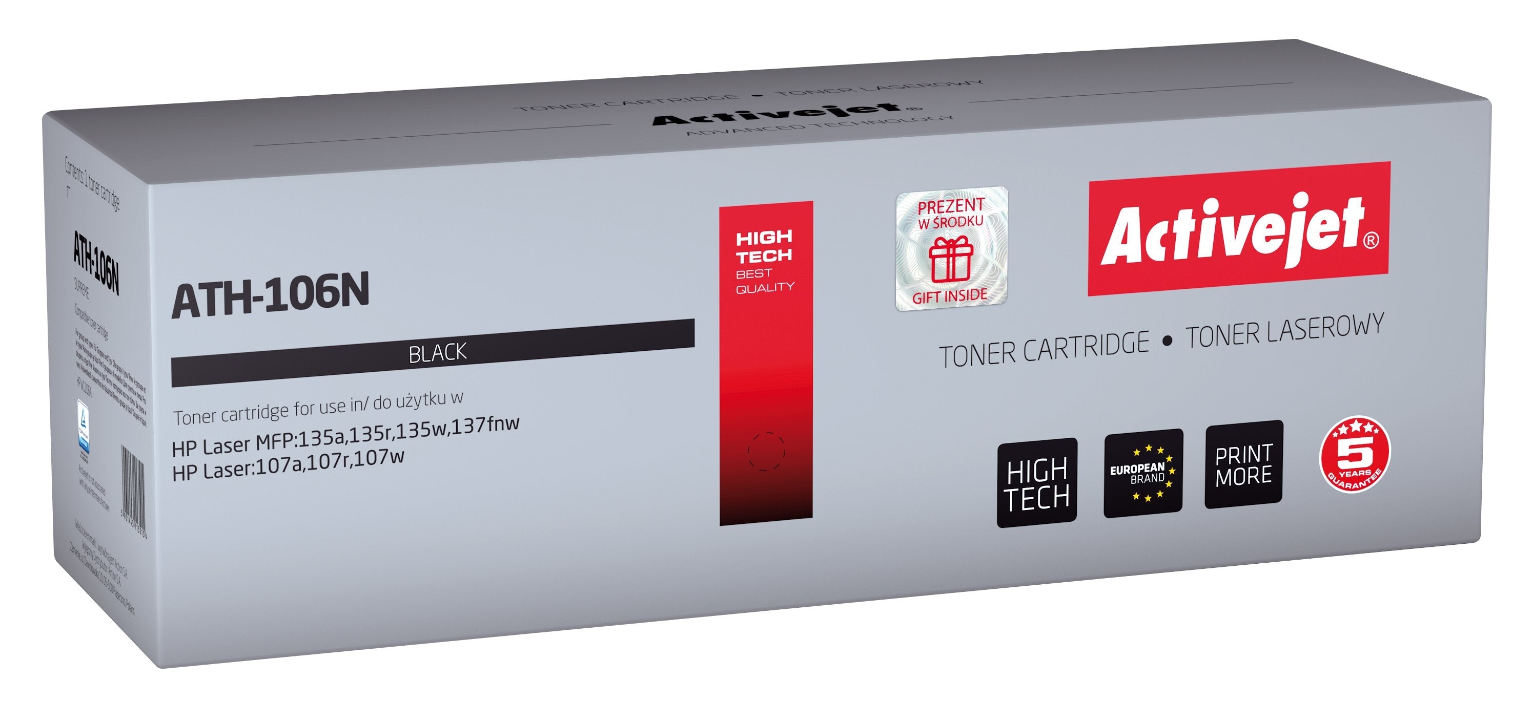 EAN 5901443113515 - Activejet ATH-106N cartucho de tóner 1 pieza(s) Compatible imagen 1