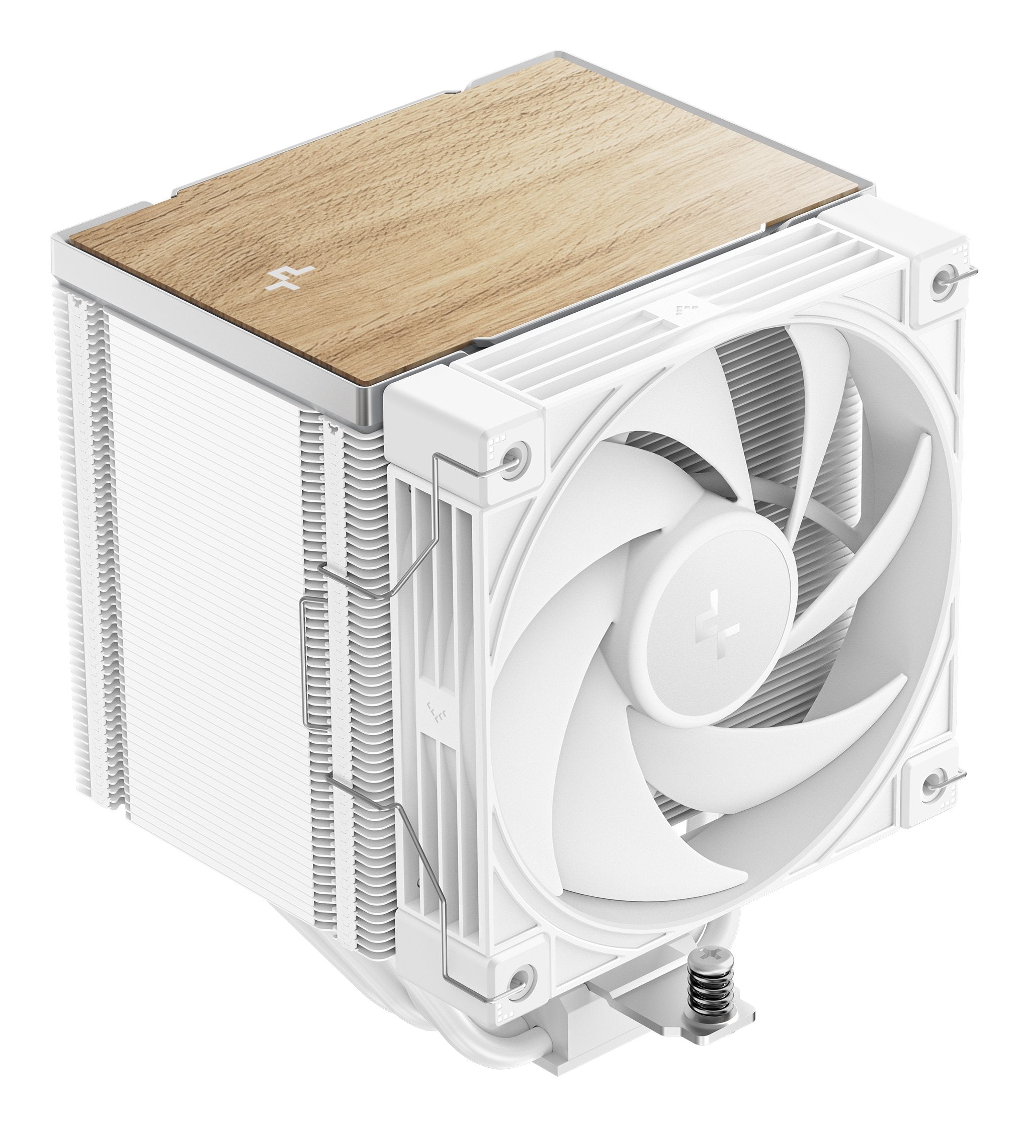 Deepcool Ak500 G2 Wh, Disipador De Cpu Blanco/Madera, 120 Mm R-Ak500g2-Whnnmn-Gjd