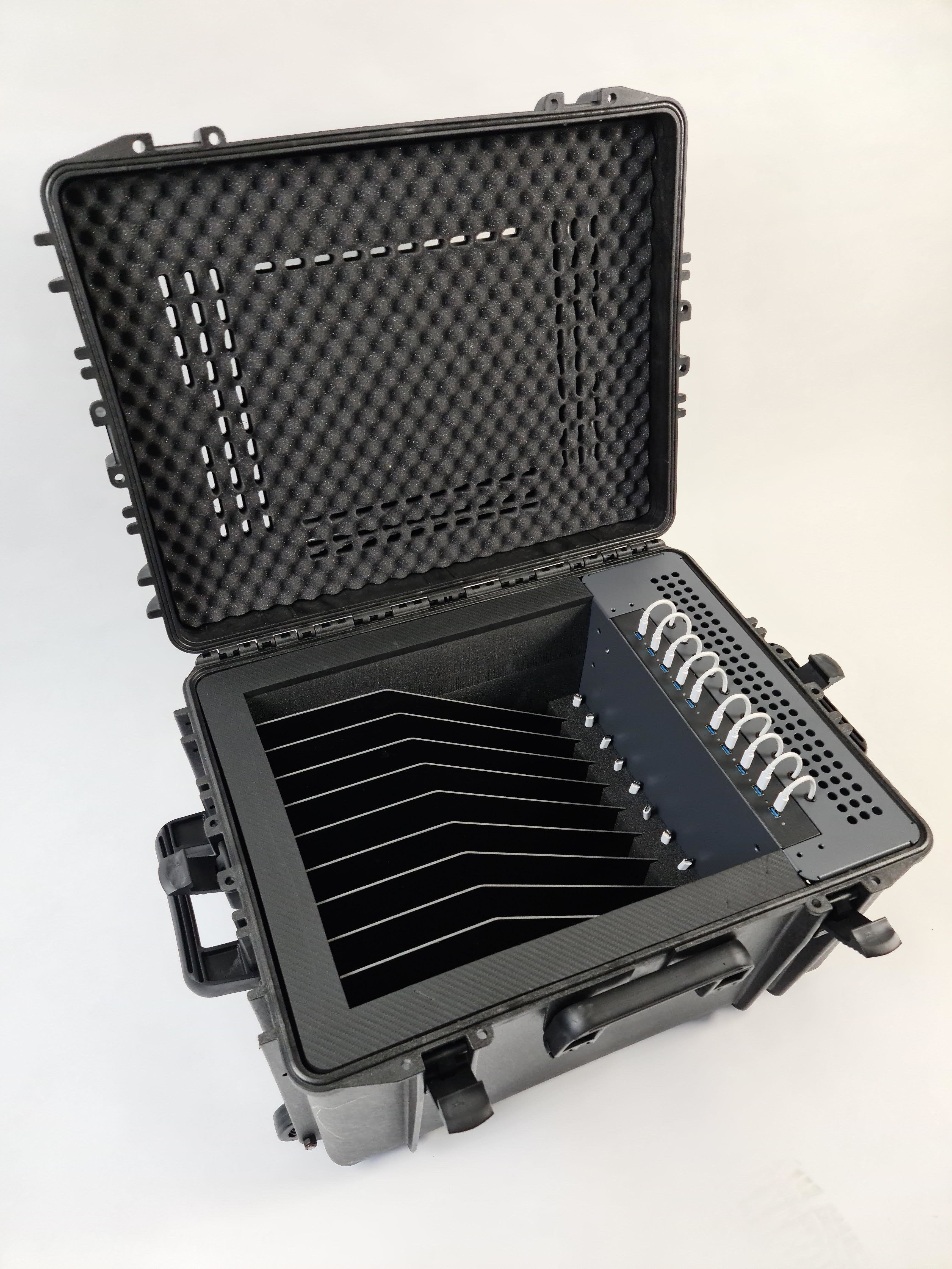 Notecase 10 Laptops With  Schuko Power Sockets