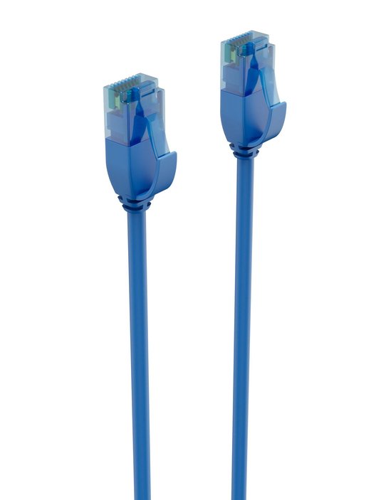 Shiverpeaks Cable De Red Cable De Red Cat.6 U/Utp Slim Azul 1m
