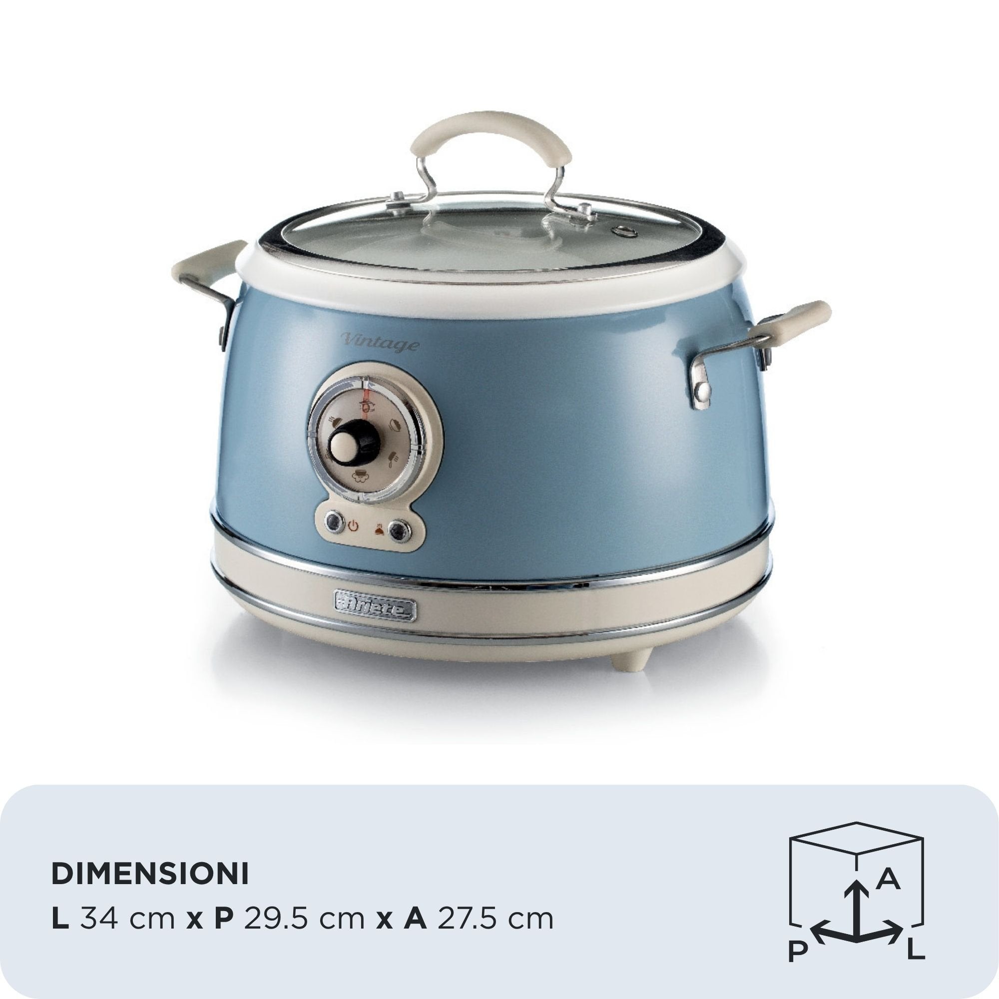 EAN 8003705118485 - Ariete 2904/05 arrocera 3,5 L 700 W Azul claro imagen 2