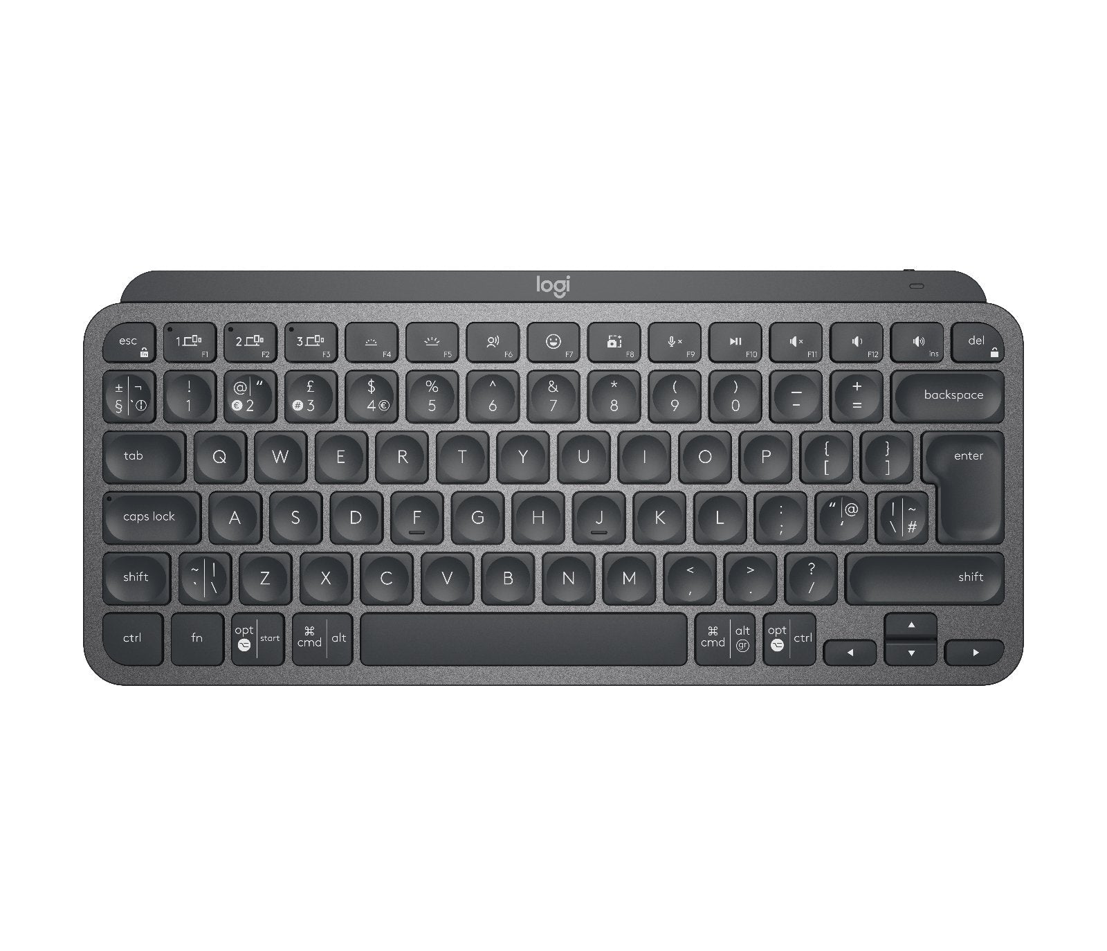 EAN 5099206098992 - Logitech 920-010495 teclado Universal RF Wireless + Bluetooth QWERTY Inglés del Reino Unido Grafito imagen 3
