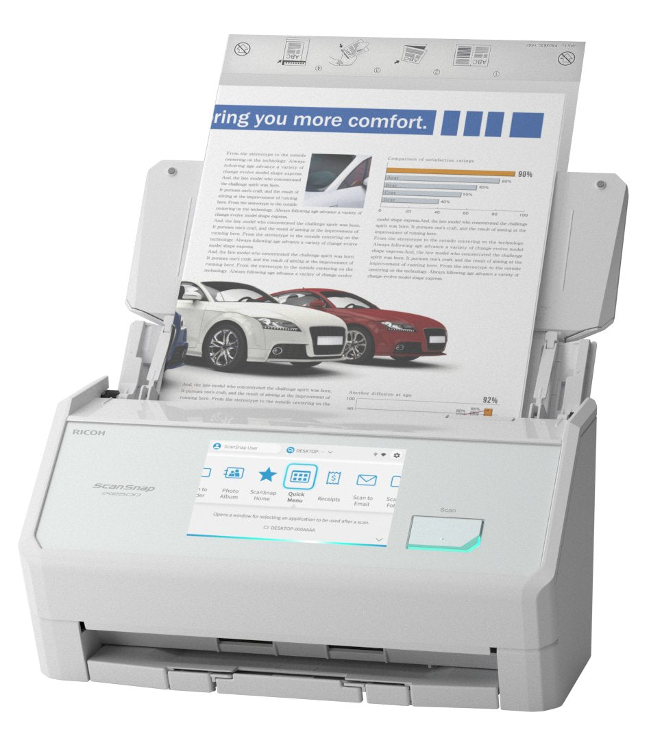 EAN 4939761315855 - Ricoh ScanSnap IX2500 Escáner con alimentador automático de documentos (ADF) 600 x 600 DPI A4 Blanco imagen 4