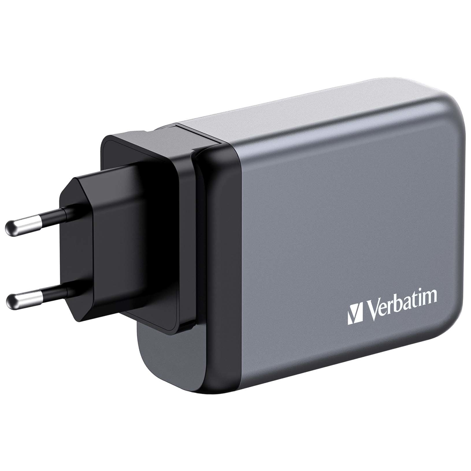Cargador De Pared Universal Verbatim Gnc-100 3xusb Tipo-C 1xusb 100w