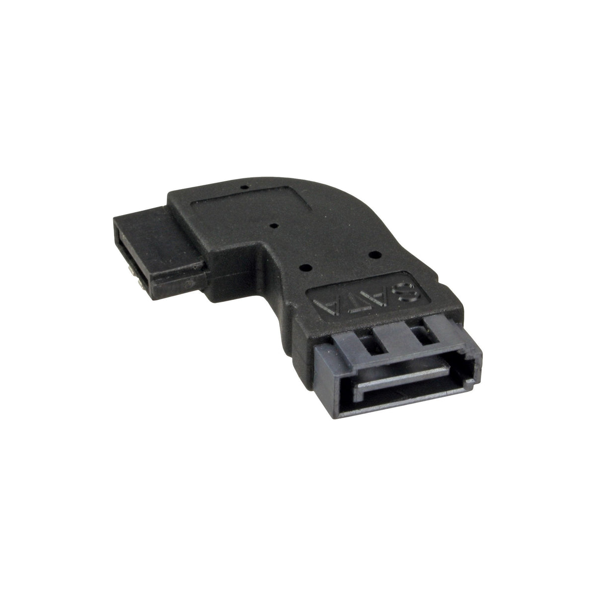 Adaptador Inline Sata Macho A Hembra En Ángulo Recto