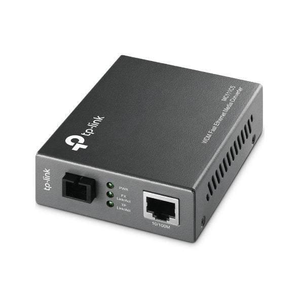 Tp-Link Conversor De Medios Ethernet Wdm 10/100mbps Mc111cs