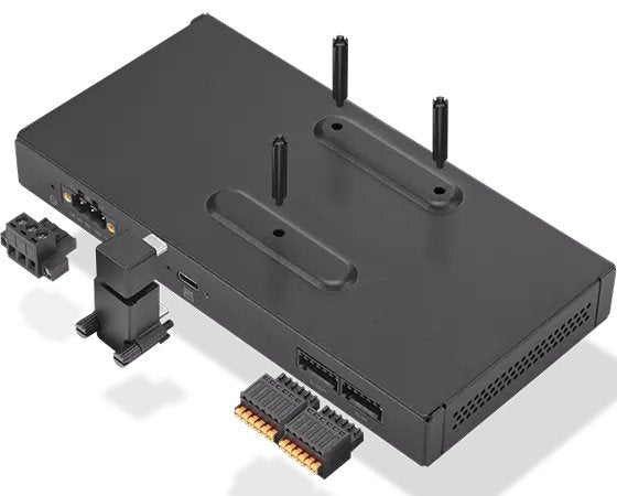 Lenovo Io Box - Port Replicator - Usb-C - Gige - Cru - For Thinkcentre M75t Gen 2 11w5, Thinkedge Se30 11na, 11nb - Versión Uk