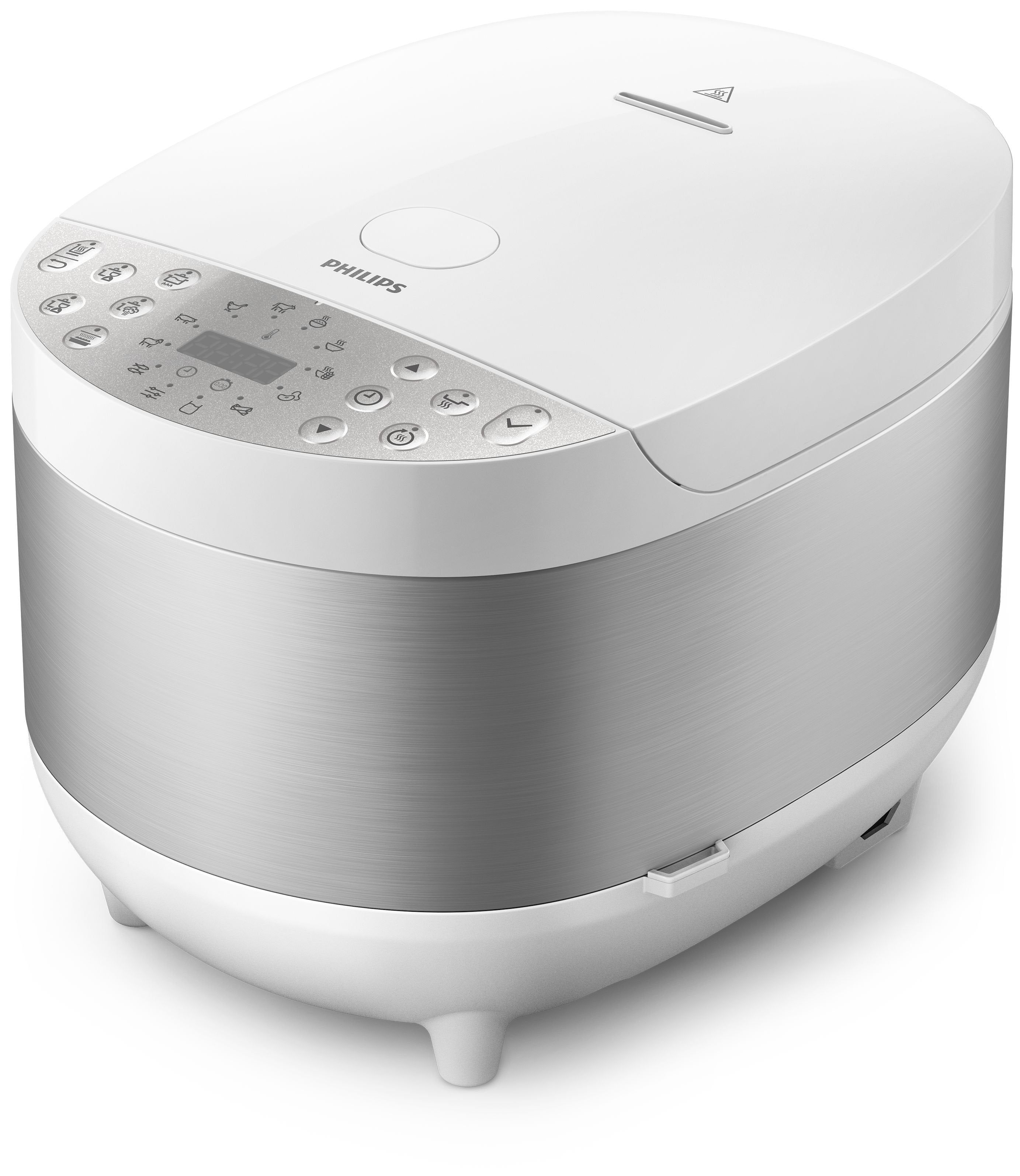 Olla Philips Hd4713/40  Multi-Cocción 5 L 980 W Plata, Blanco