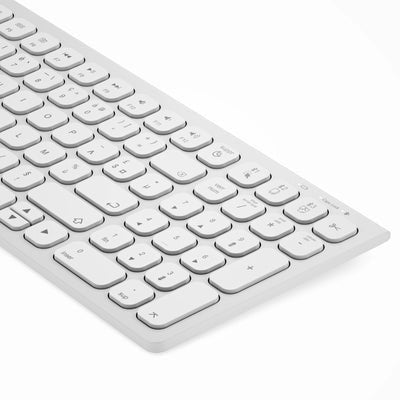 EAN 9350784103086 - ALOGIC ASKBT2MCWH-DE teclado Ratón incluido Hogar / Oficina Bluetooth QWERTY Alemán Blanco imagen 3