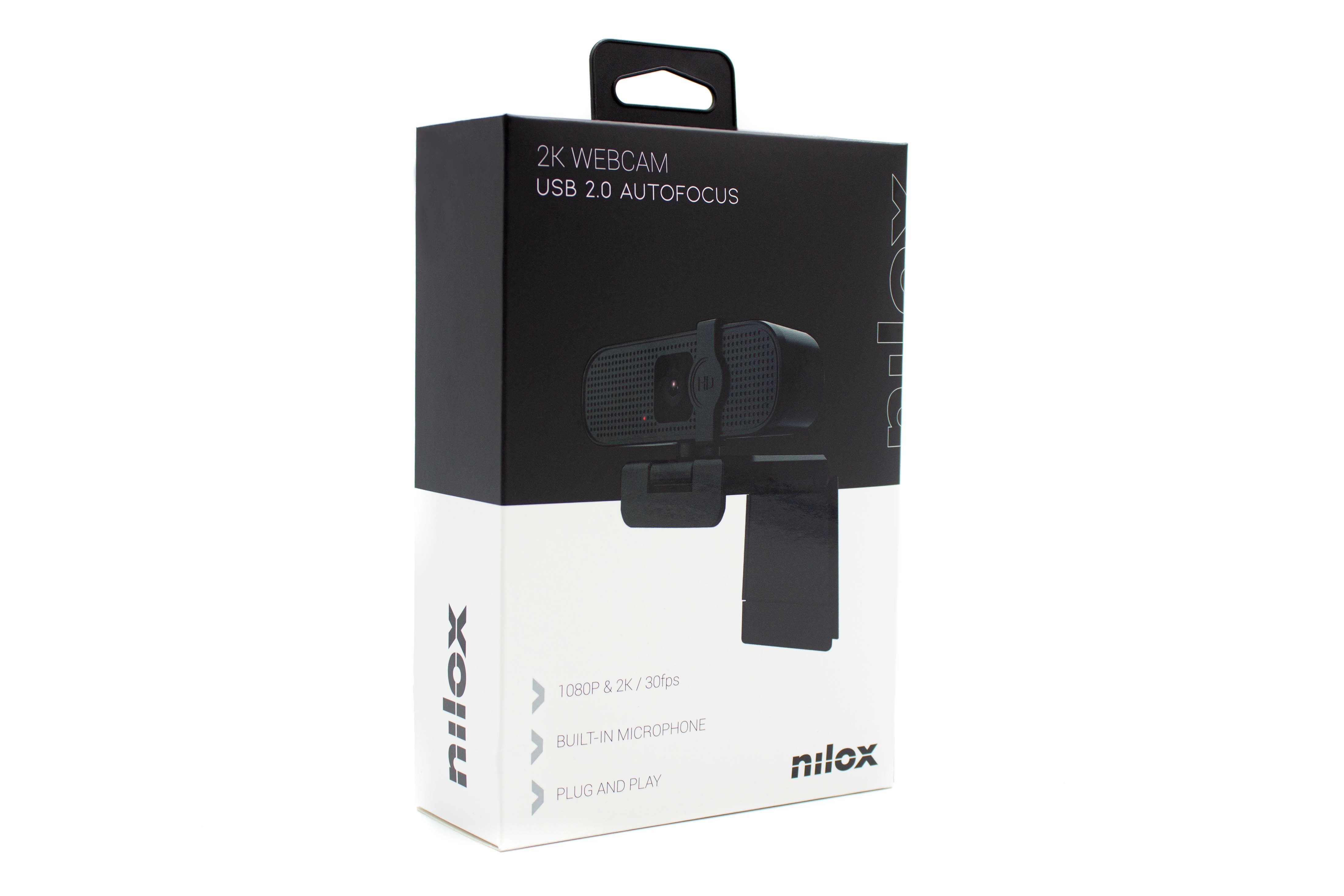 EAN 8435099528708 - Nilox NXWCA01 cámara web 2595 x 1944 Pixeles USB 2.0 Negro imagen 14