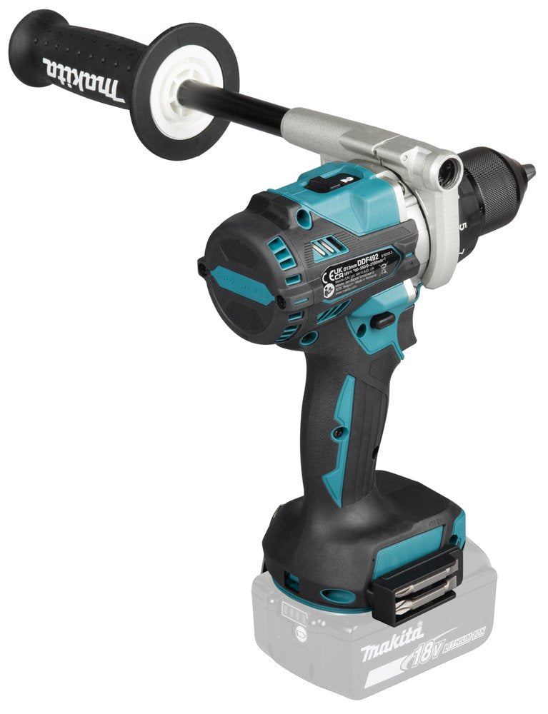 EAN 0197050011701 - Makita DDF492Z taladro 2100 RPM Sin llave 2,6 kg Azul, Negro imagen 5