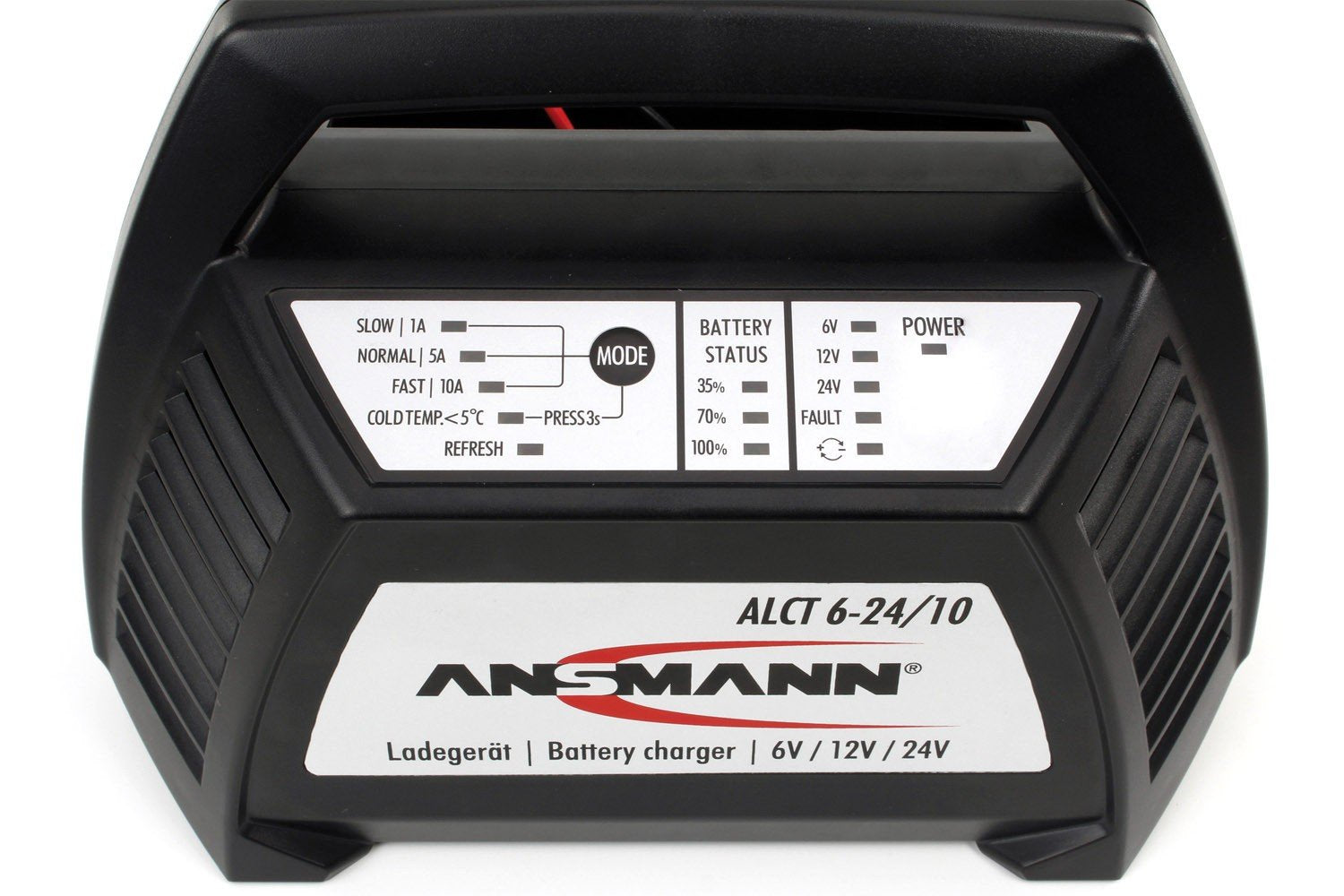 Ansmann Alct6-24/10 Cargador De Batería Para Vehículos 6/12/24 V