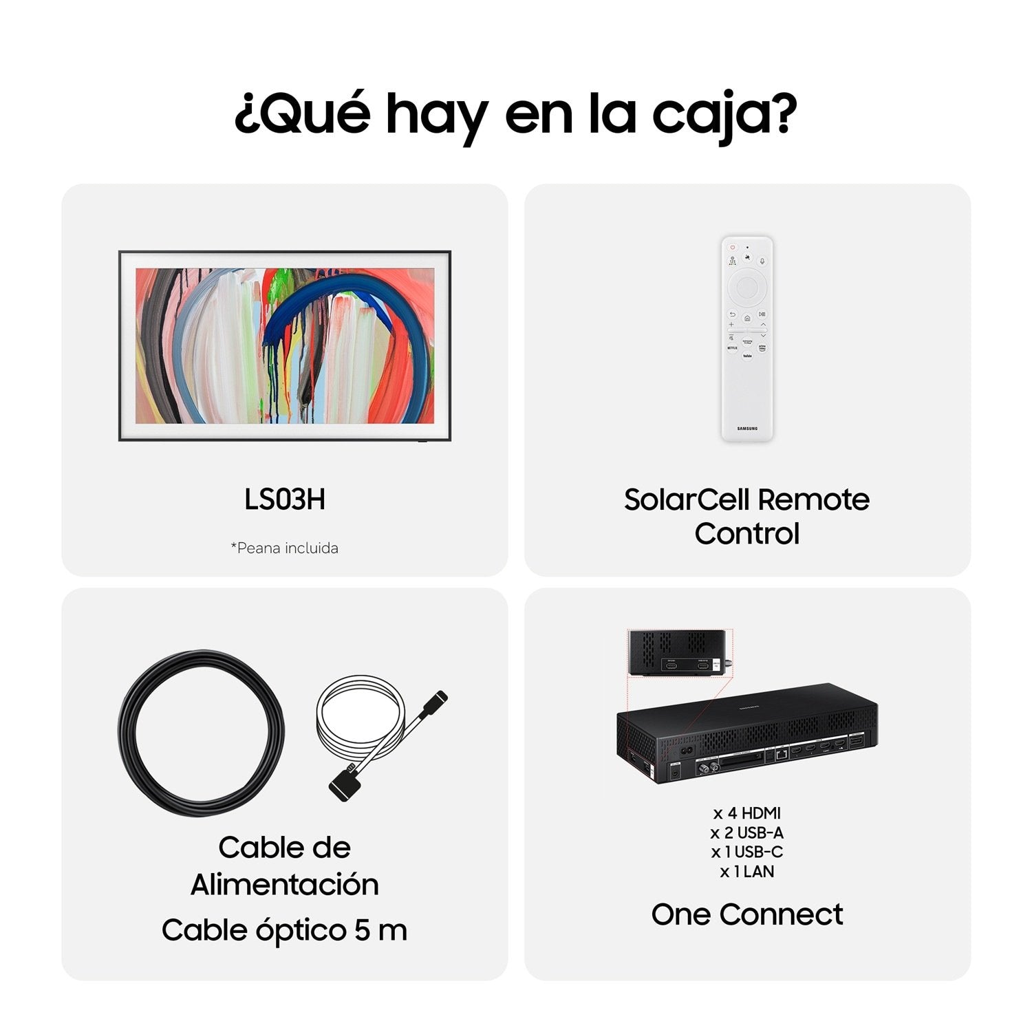 Televisor Samsung The Frame Tv 55" Ls03he 4k Sin Reflejos Vision Ai Smart Tv (2026)