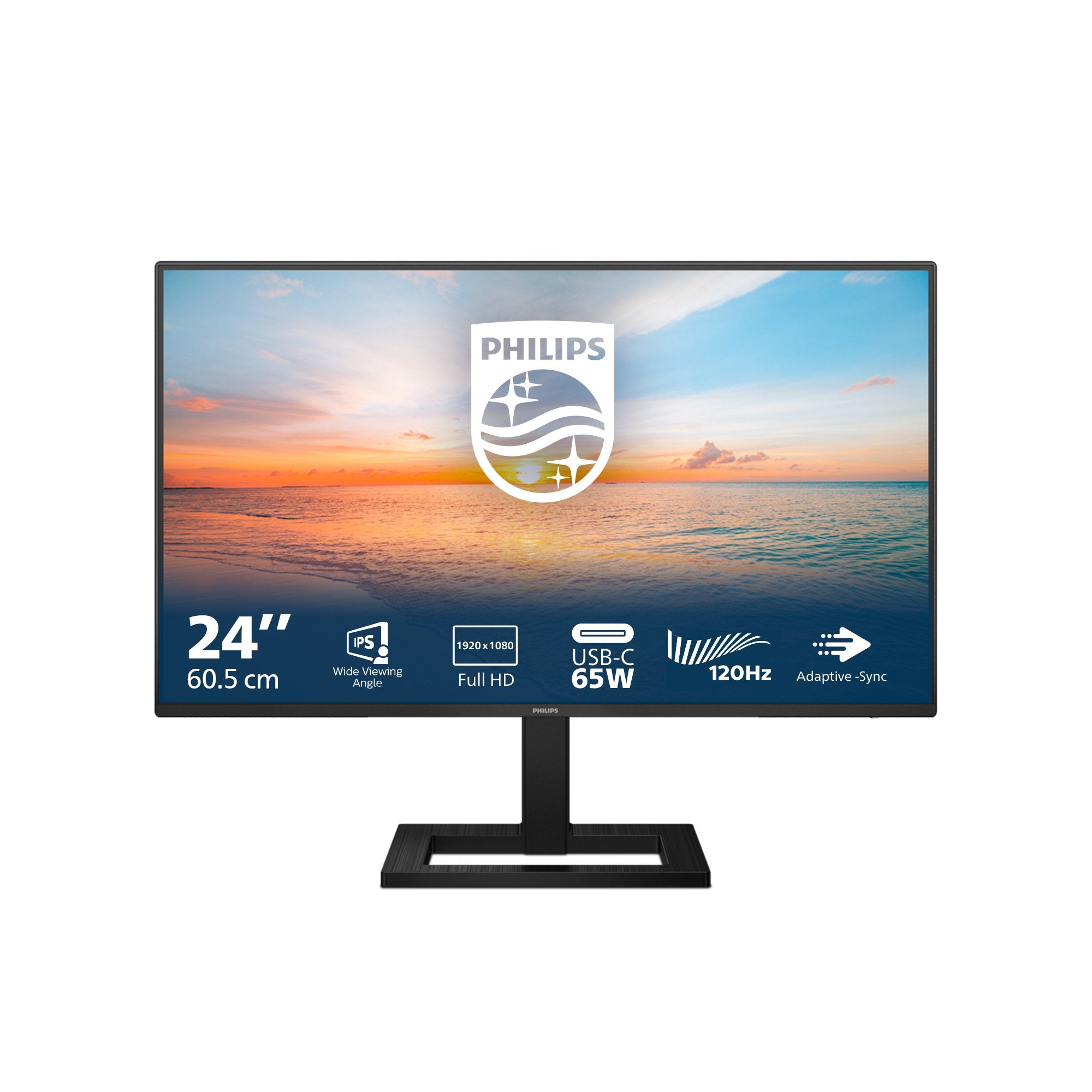 EAN 8712581804268 - Philips 1000 series 24E1N1300AE/00 pantalla para PC 60,5 cm (23.8") 1920 x 1080 Pixeles Full HD LCD Negro imagen 1