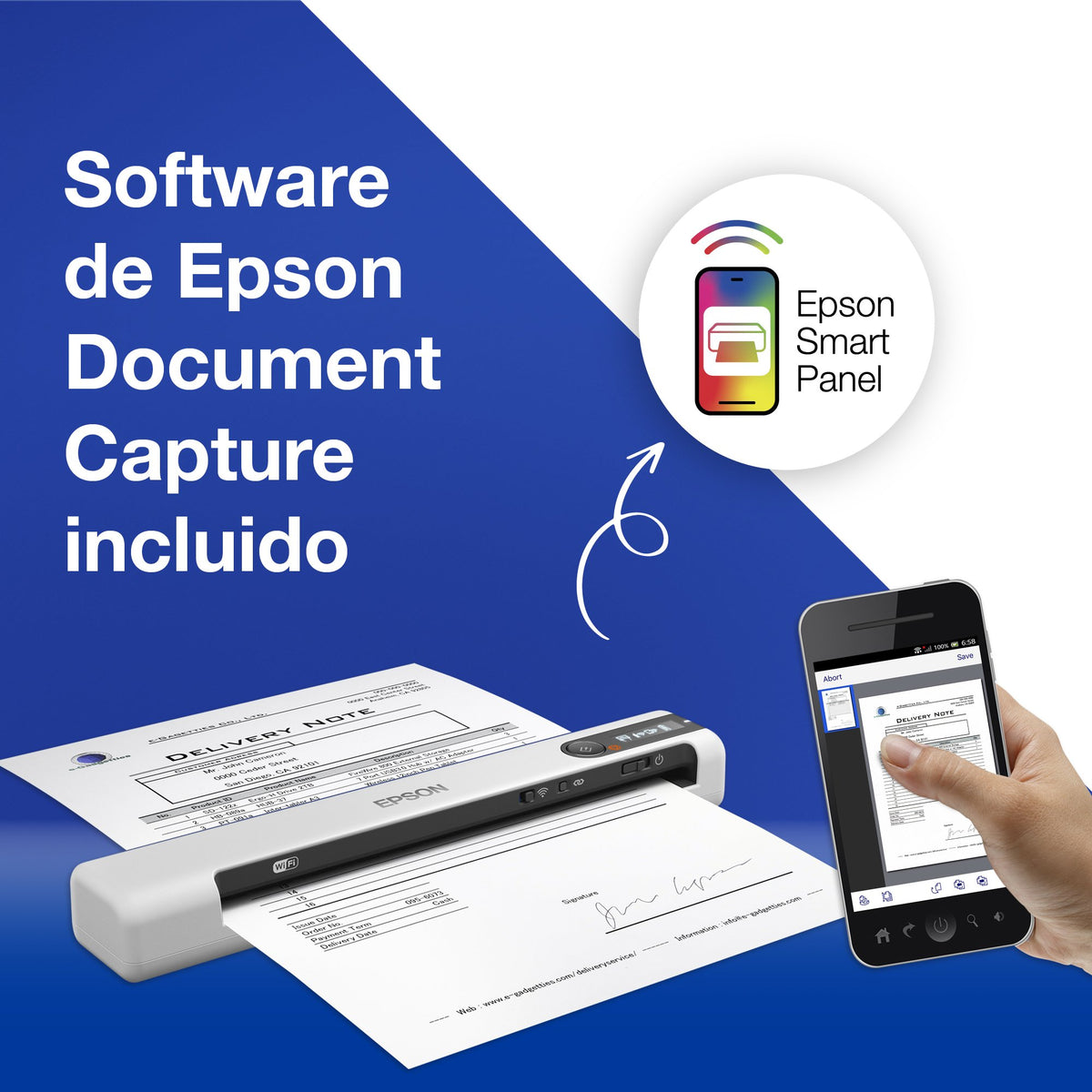 EAN 8715946662831 - Epson WorkForce DS-70 imagen 12