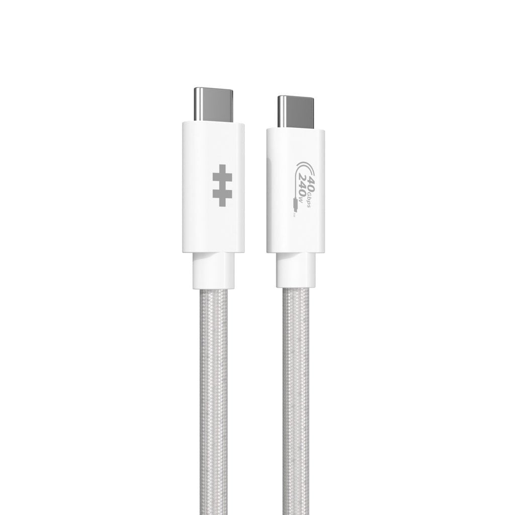 Cable Hyper Hyperdrive Next  Usb Usb4 Gen 3x2 1,2 M Usb C Blanco
