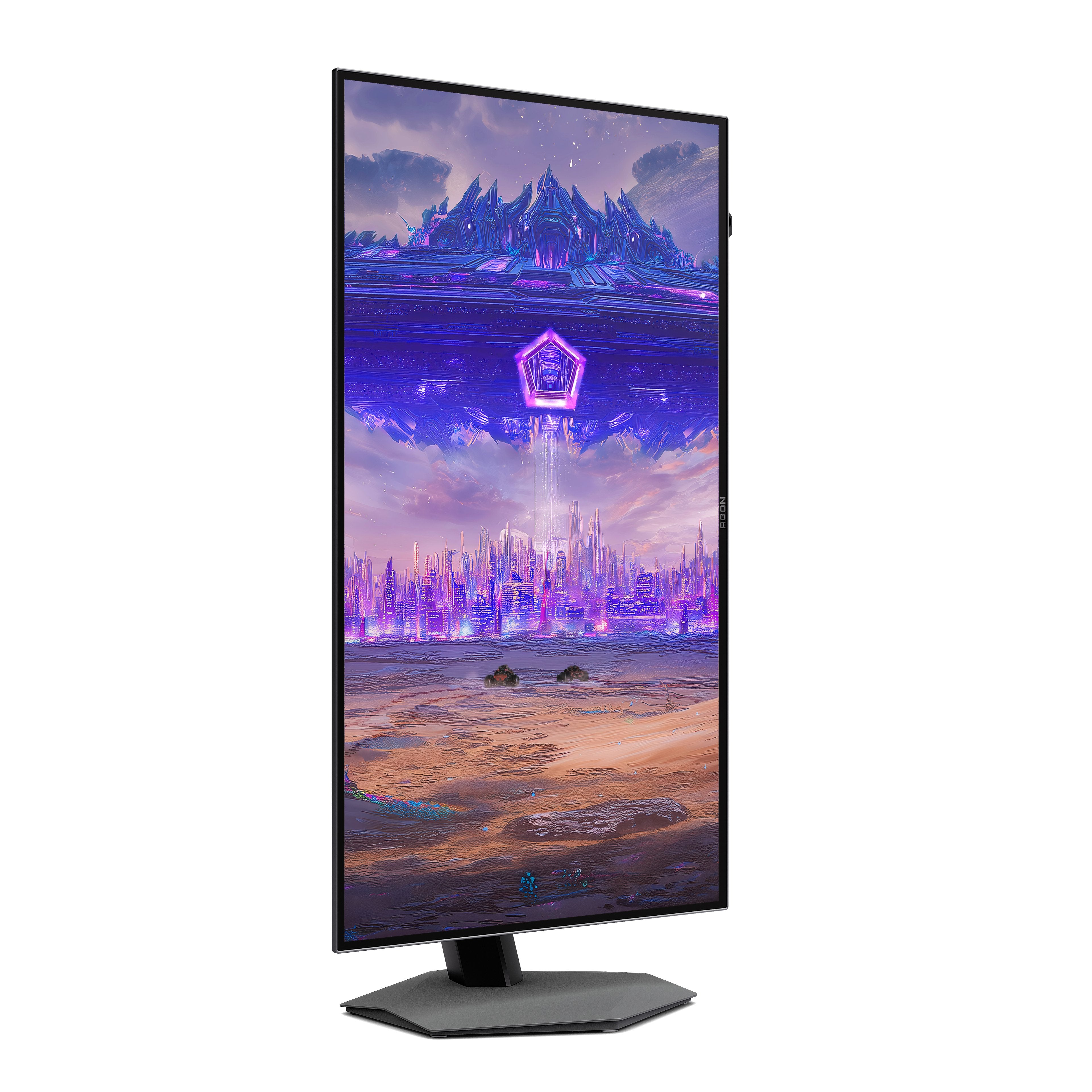 EAN 4038986183451 - AOC AGON PRO AGP277QKDC pantalla para PC 67,3 cm (26.5") 2560 x 1440 Pixeles Quad HD OLED Gris imagen 8