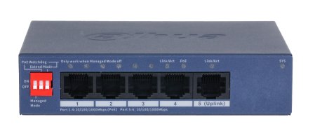 Switch Dahua Cs4005-4gt-36 Switch Type Managed Switch Layer L2 Form Factor Desktop/Wall-Mounting 5xrj-45 Ports Rj-45 Ports Type Gigabit Ethernet (10/100/1000) 5xgigabit Ethernet (Copper) Ports Quantity Power Over Ethernet (Poe) Yes 4xpower