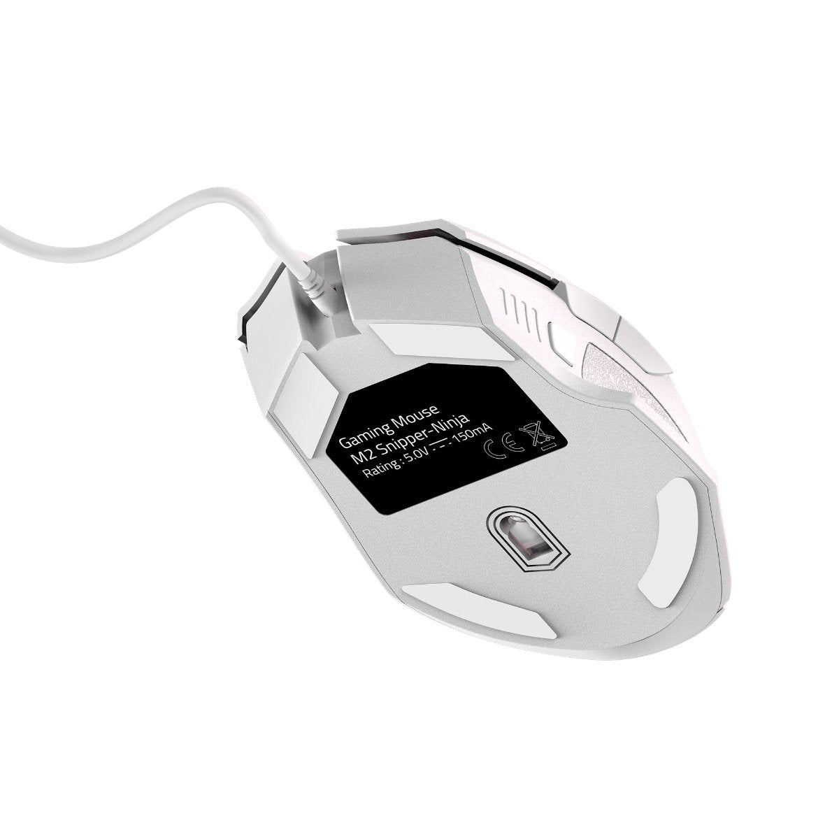 Energy Sistem Esg M2 Sniper-Ninja Ratón Gaming 6400 Dpi Blanco