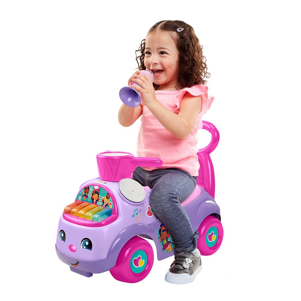 Pulio Ride On Fisher Pri Ce Rosa