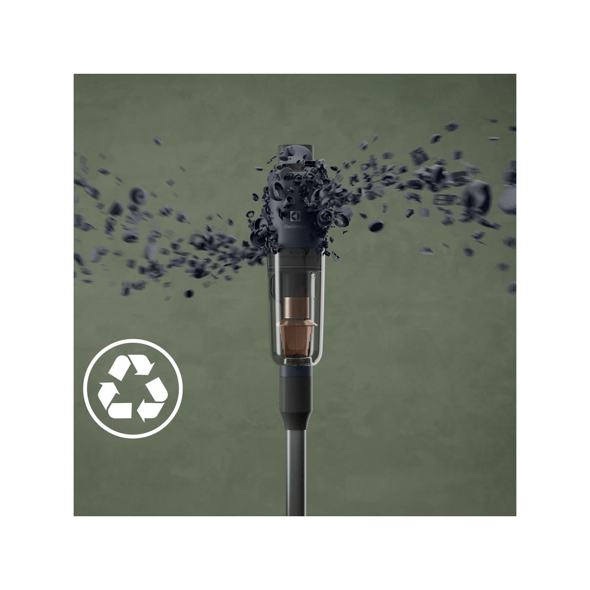 EAN 7332543971572 - Electrolux EP71B14WET Aspiradora escoba Batería Secar Sin bolsa 0,3 L Azul 4 Ah imagen 8