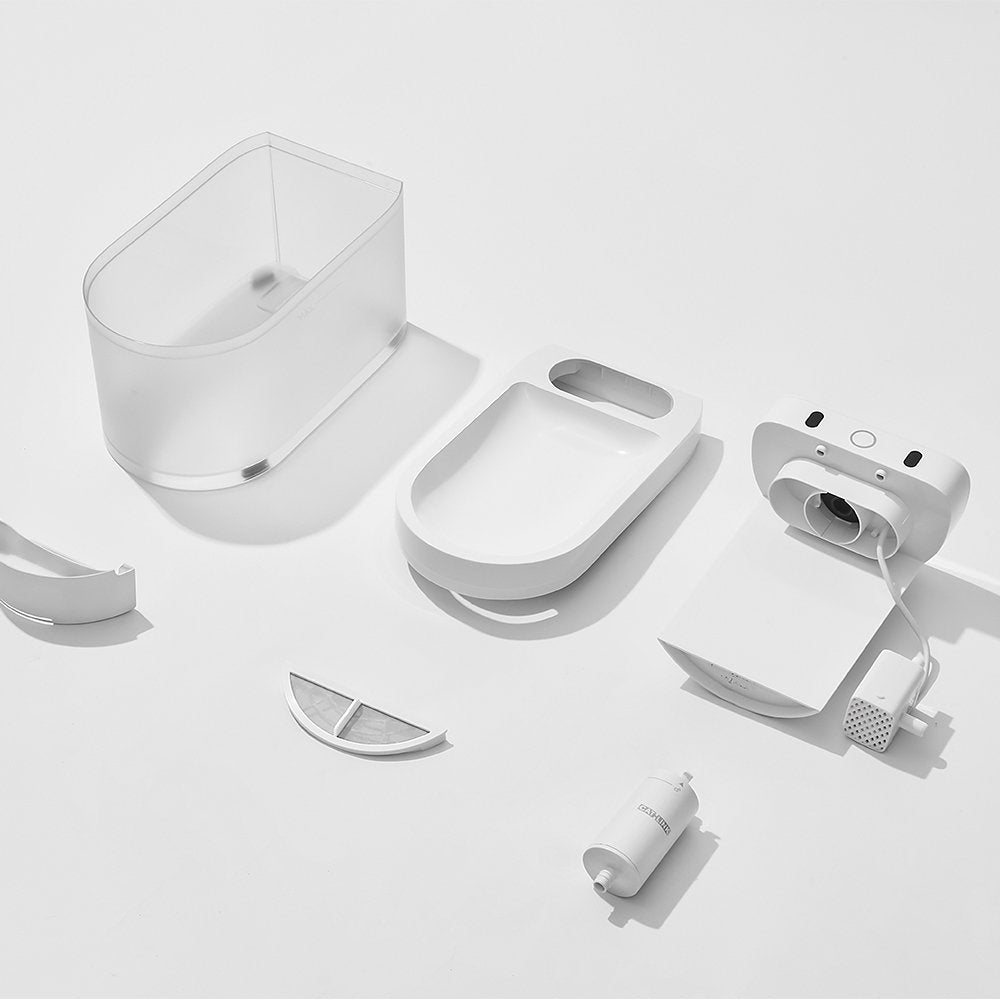 EAN 6972884750873 - CATLINK Pure 3 AI comedero y bebedero para perro y gato Acrilonitrilo butadieno estireno (ABS) Blanco Uni imagen 4