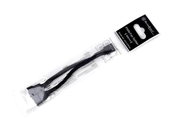 Silverstone Sst-Cpf01 - Divisor Pwm Ventilador De 10 Cm Cable Para 2 Ventiladores