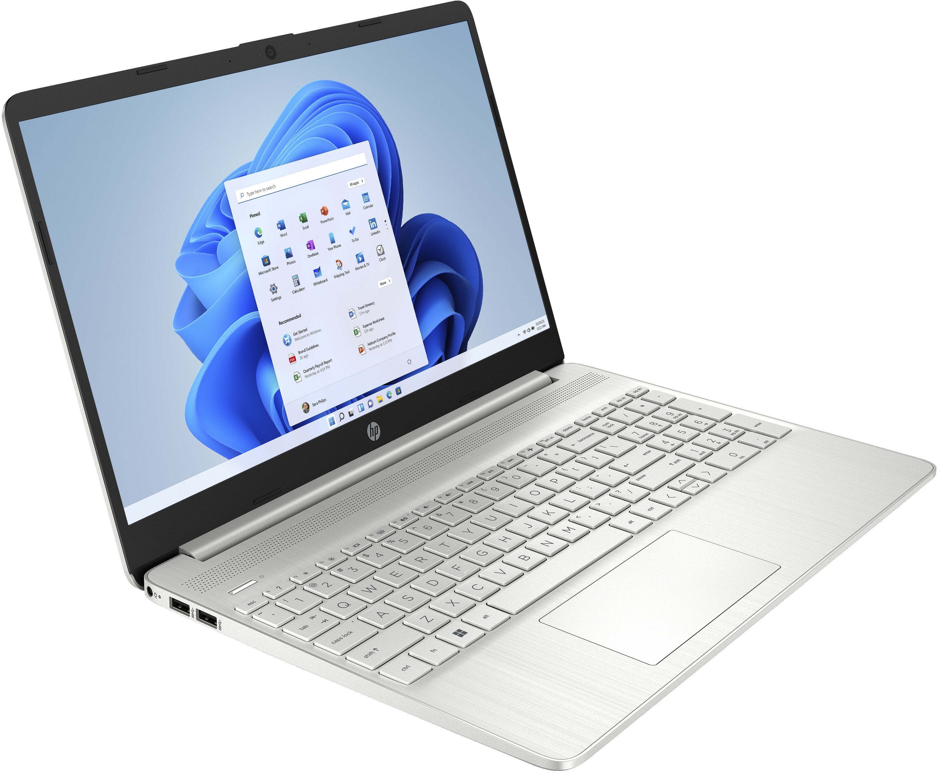 Portátil Hp 15s-Eq2155ns Ryzen 7 5700u 16gb 512gb Ssd 15.6' Win11