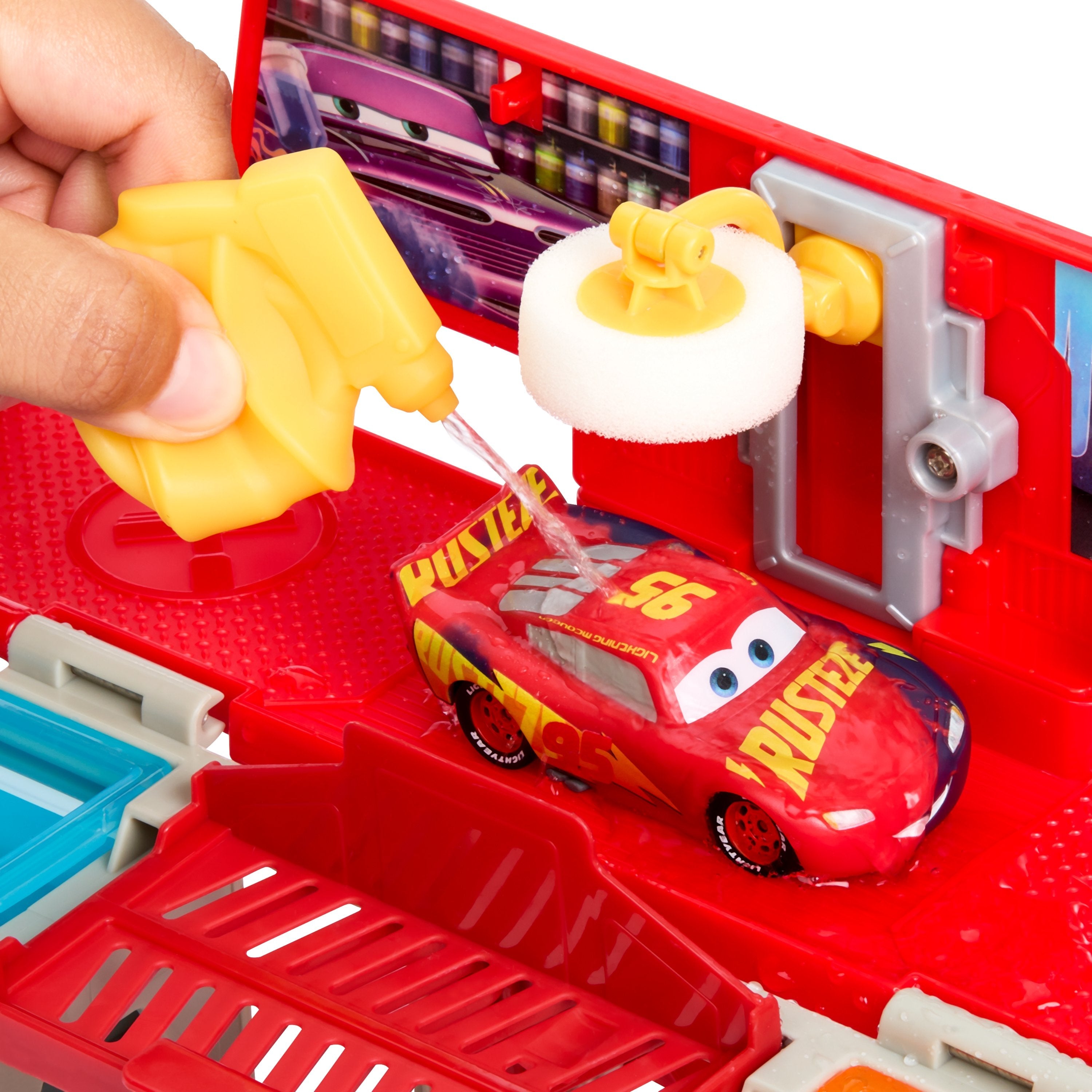 Mack Taller De Pintura Movil Cars Disney Pixar