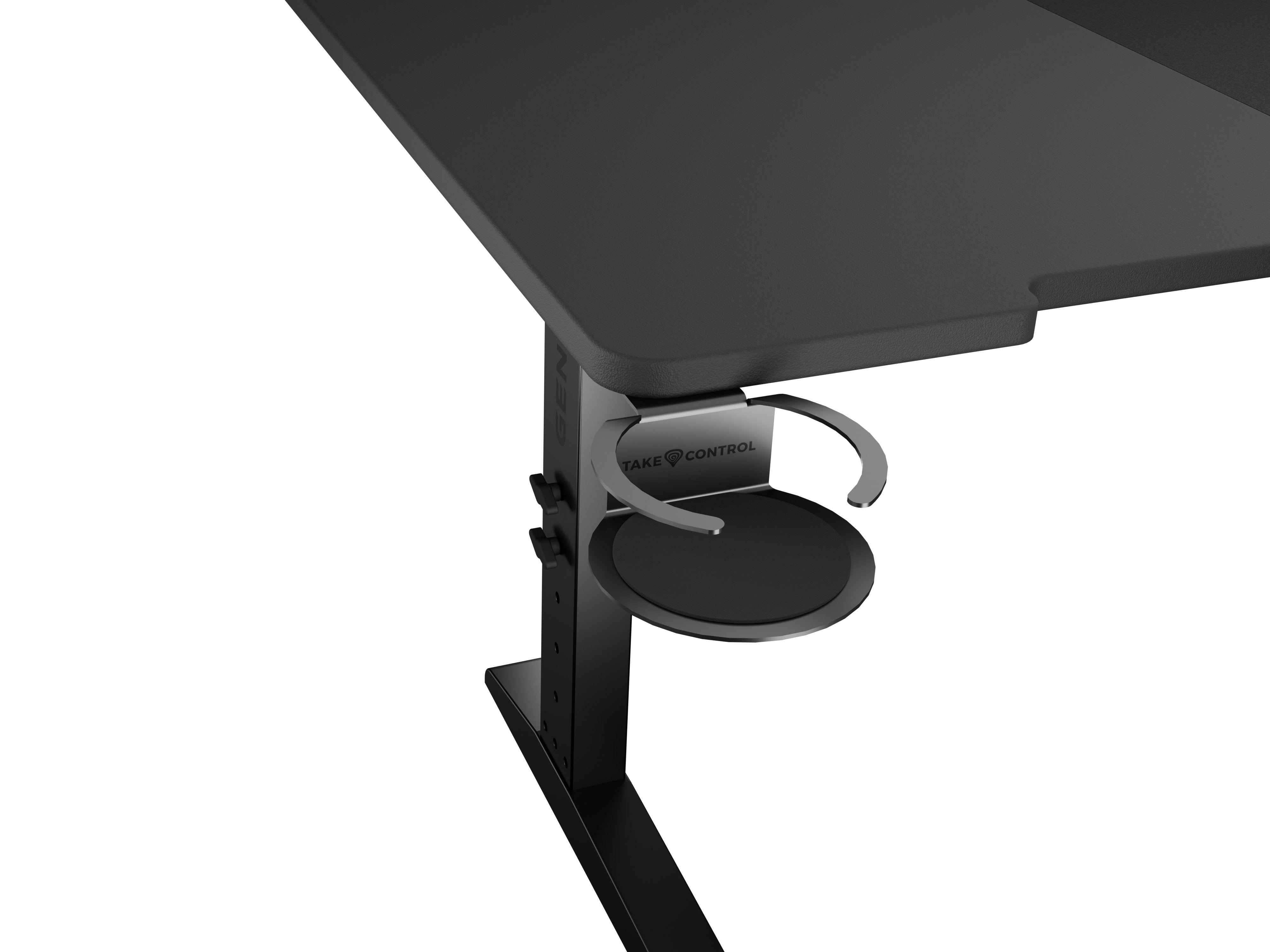 Mesa Gaming Genesis Holm Modular 180 Rgb Negro 180x75 Cm