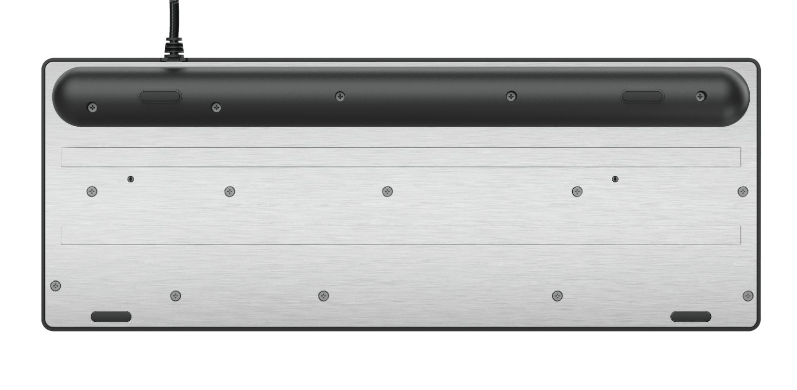 Teclado Trust Gaming Gxt 833 Thado Metalico Compacto Iluminacion Led Multicolor Anti-Ghosting 12 Tecl.Multimedia Usb  23698