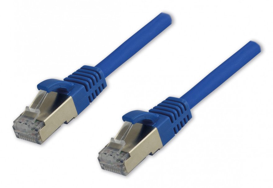 EAN 3700224766474 - MCL IC5M99A0008SH2B cable de red Azul 2 m Cat8.1 S/FTP (S-STP) Alrededor imagen 1