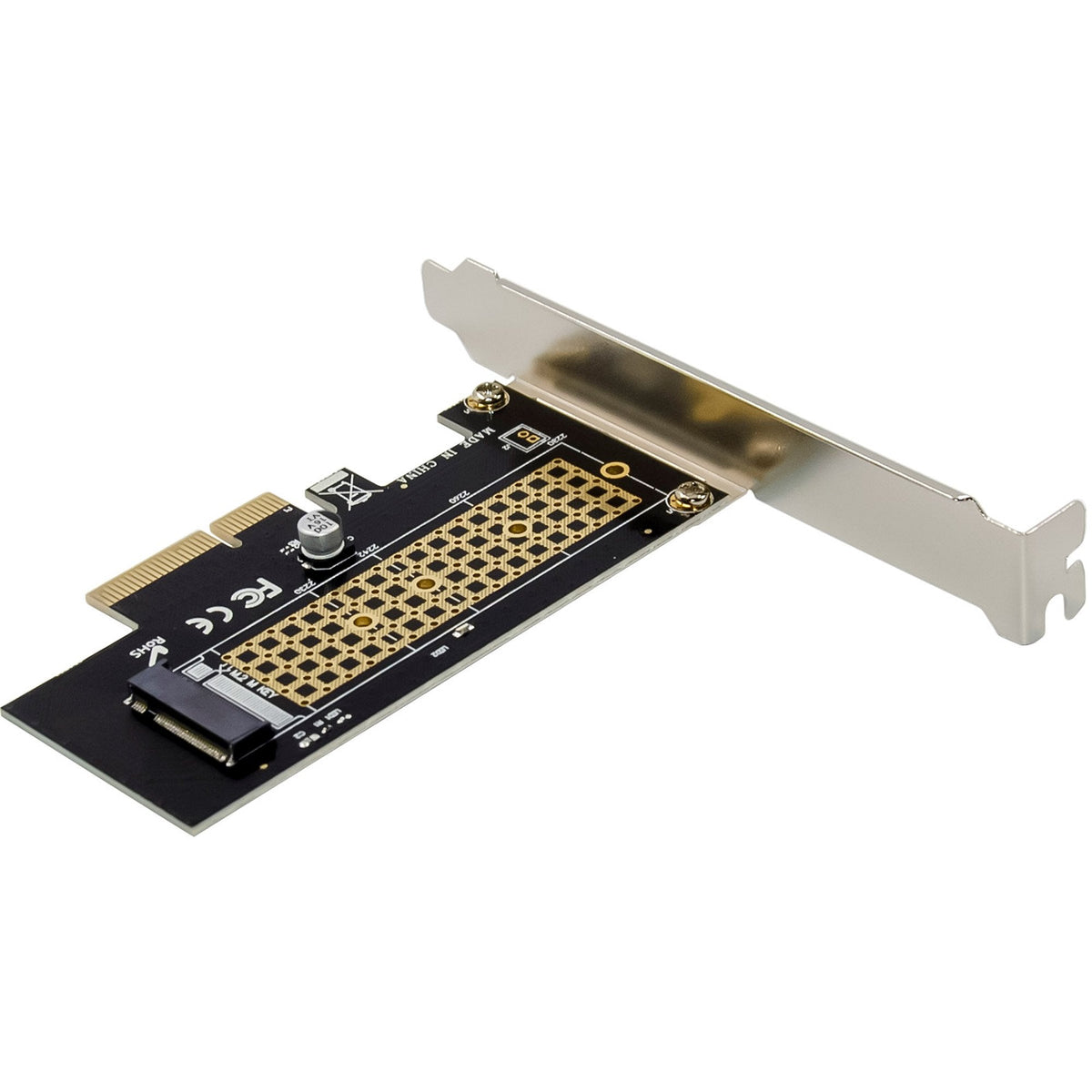Inline Pcie Tarjeta A 1x Interno Nvme M.2 Key M - Pcie X4