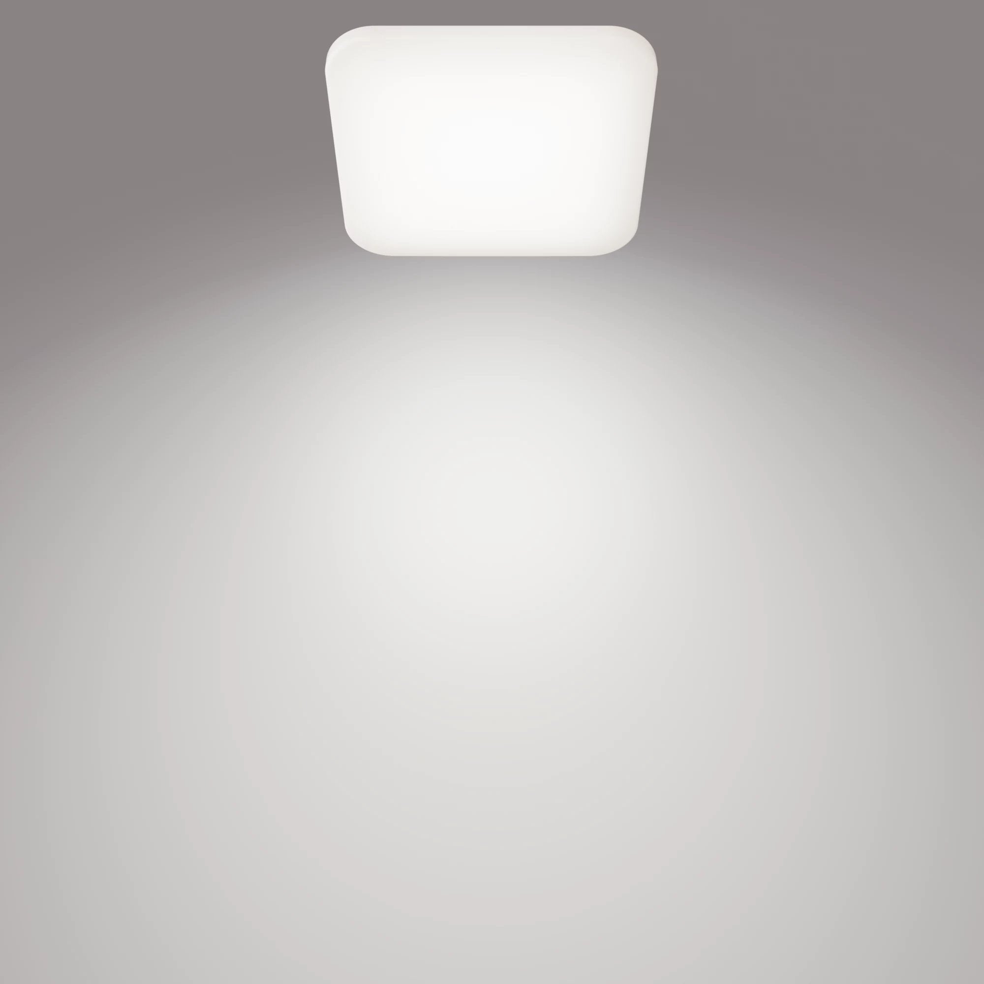 Plafon Interior De Led 17w 2000lm 4000k Luz Dia Mod. Mauve 32,5x32,5x7,5cm Philips