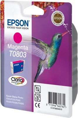 EAN 8715946360782 - Epson Hummingbird T0803 Magenta Ink Cartridge ( ) cartucho de tinta 1 pieza(s) Original imagen 2
