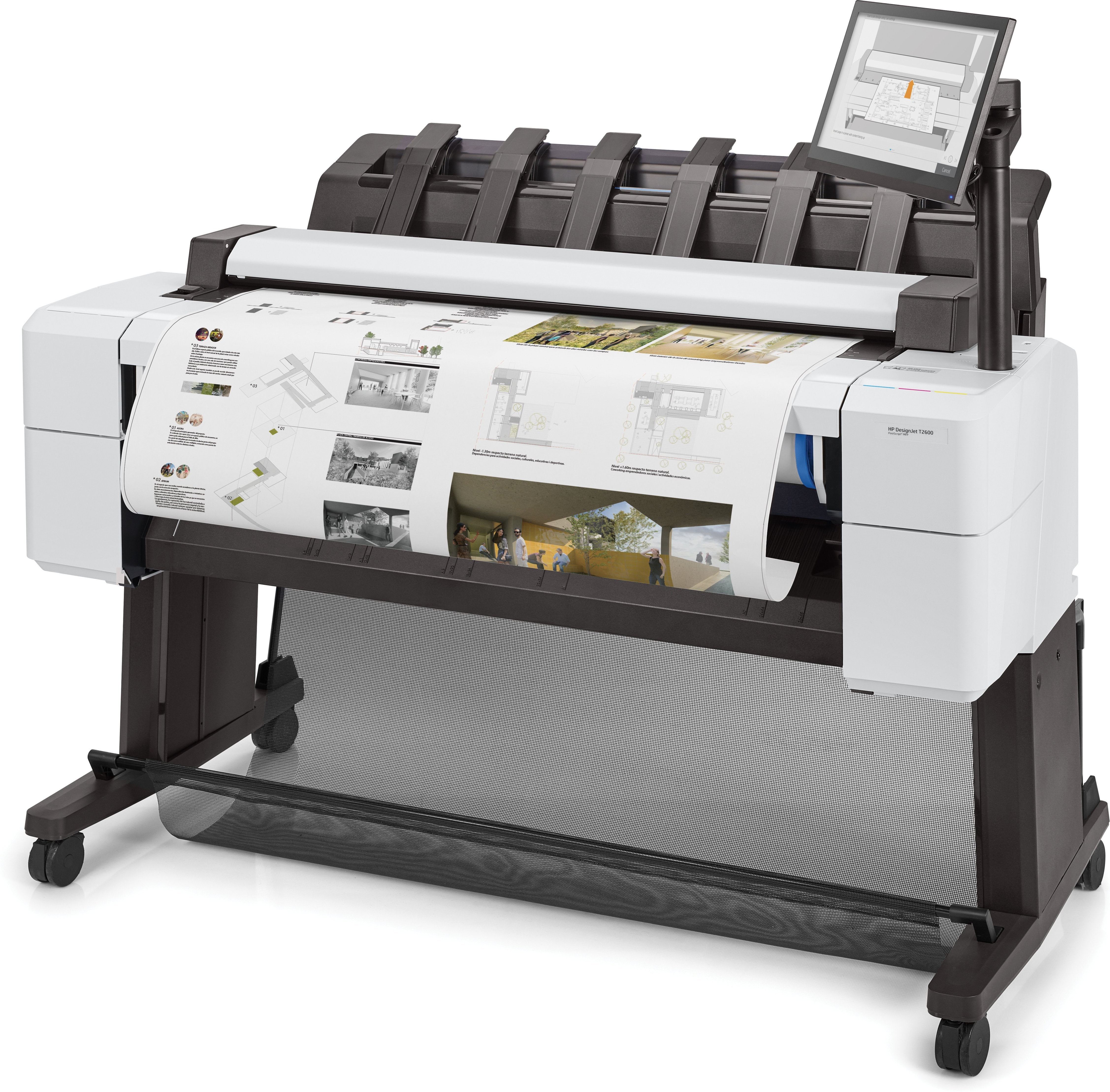 Impresora Hp Designjet Multifunción Postscript T2600 36 Pulgadas