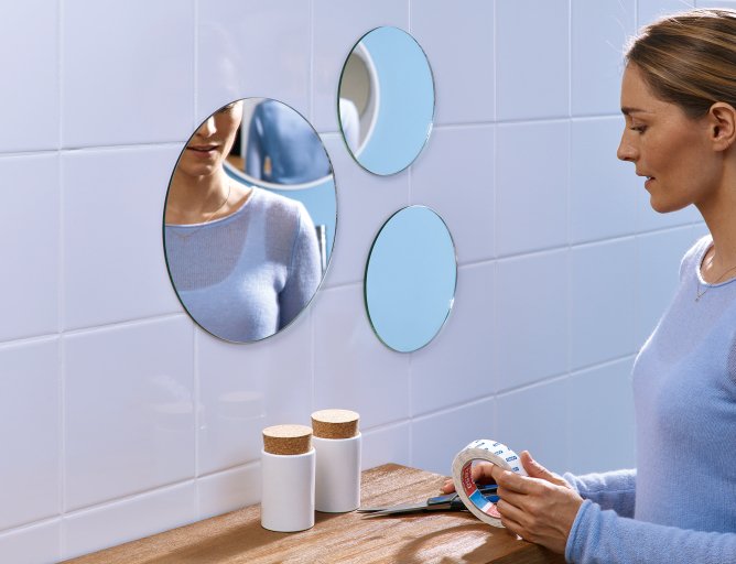 Tesa Montageband Fliesen&Metall Wasserdicht 5m X 19mm